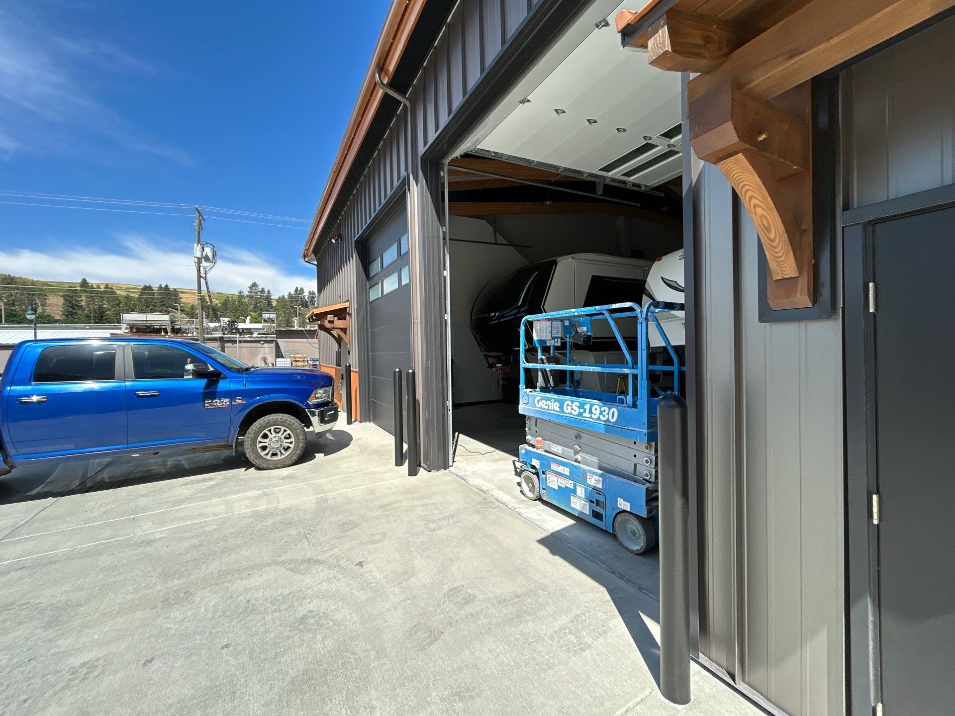 Colfax Commercial Shop Transformation With Vapor Mitigating Floor Coatings by Croc Coatings, LLC