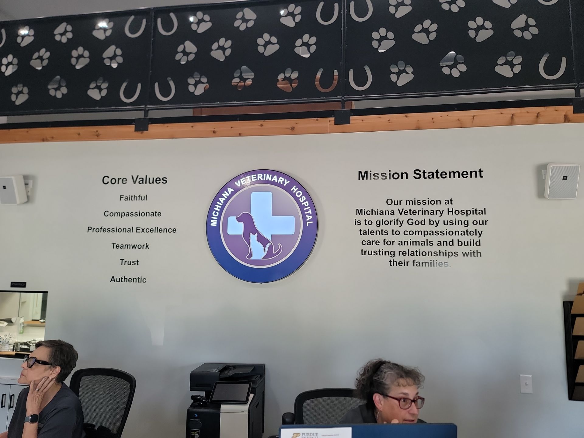 Custom Monument Signage and Interior Branding in Edwardsburg by Hayes Design co