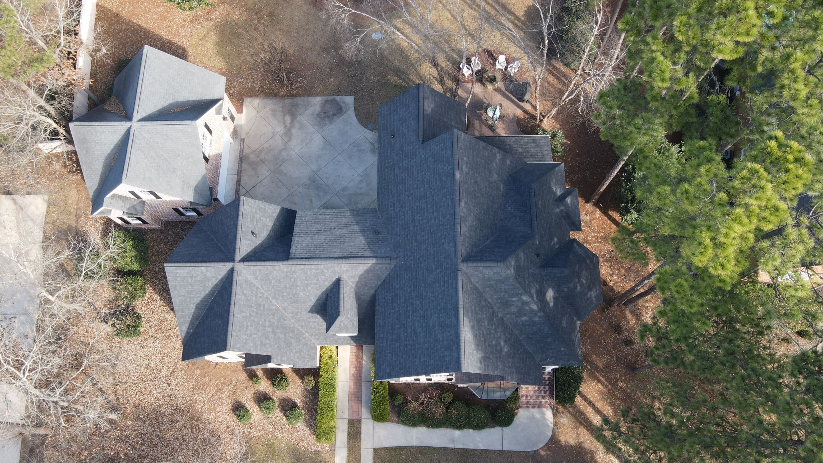 Residential Roofing Installation using Owens Corning Duration Williamsbur Gray by Indigo State Roofing