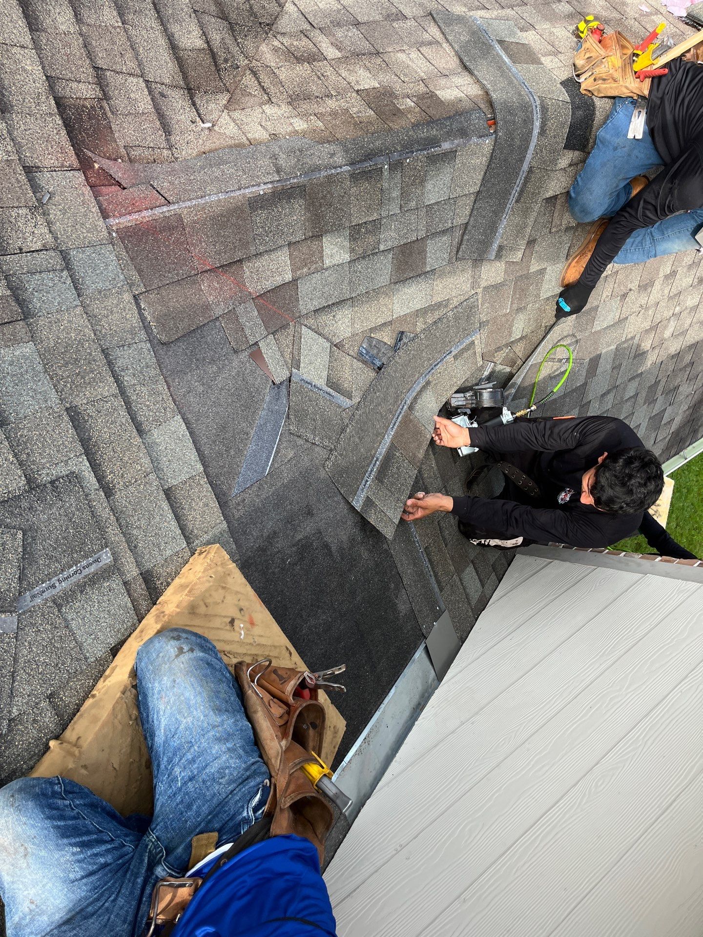Residential Roofing Repair using Owen's Corning Duration (Lifetime) Shingles by Roof Repair Company