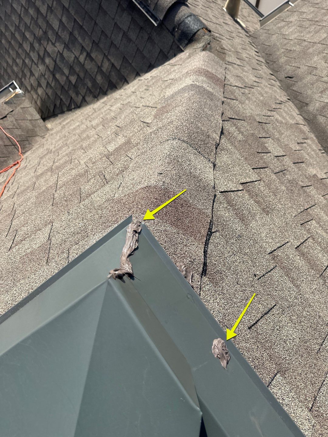 Hail Damage using Owen's Corning Duration (Lifetime) Shingles by Roof Repair Company