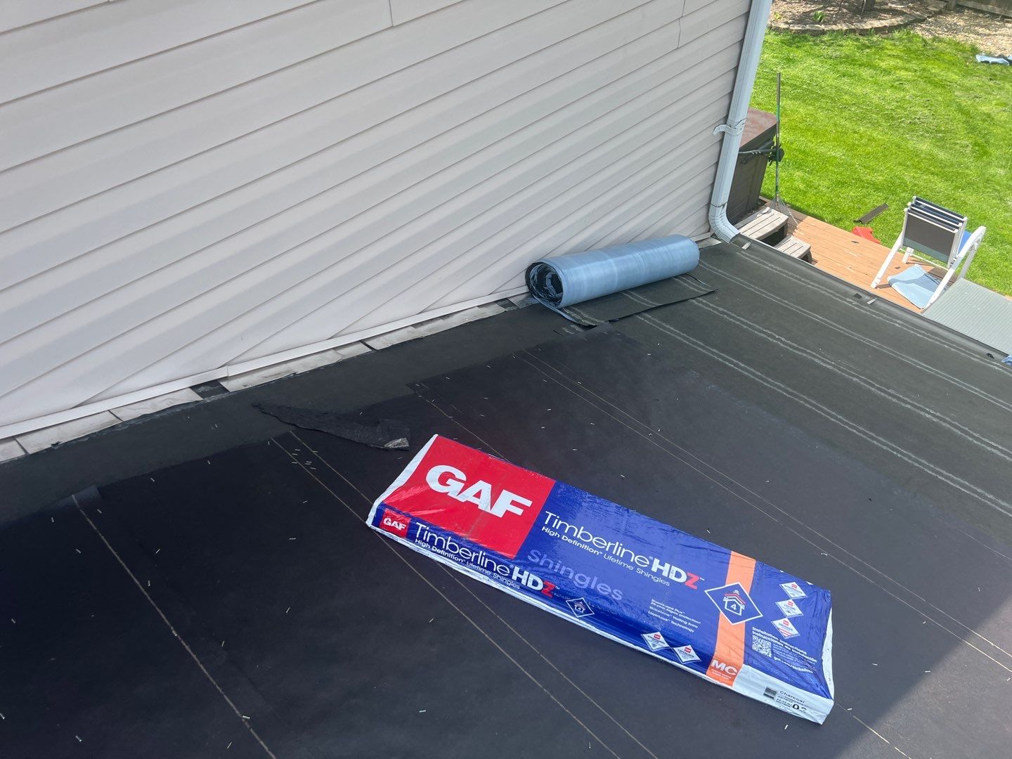 Residential Roofing Installation using GAF Timberline HDZ by Pro Home Services Inc