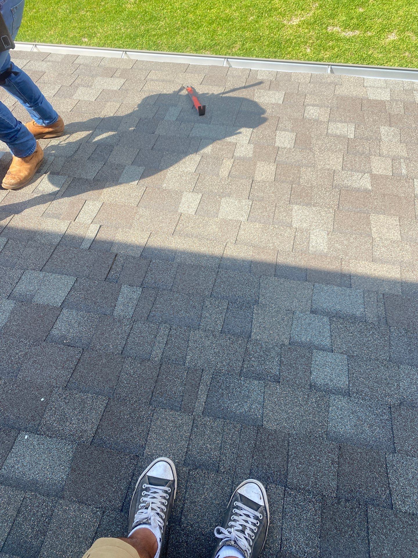 Hail Damage using Owen's Corning Duration (Lifetime) Shingles by Roof Repair Company