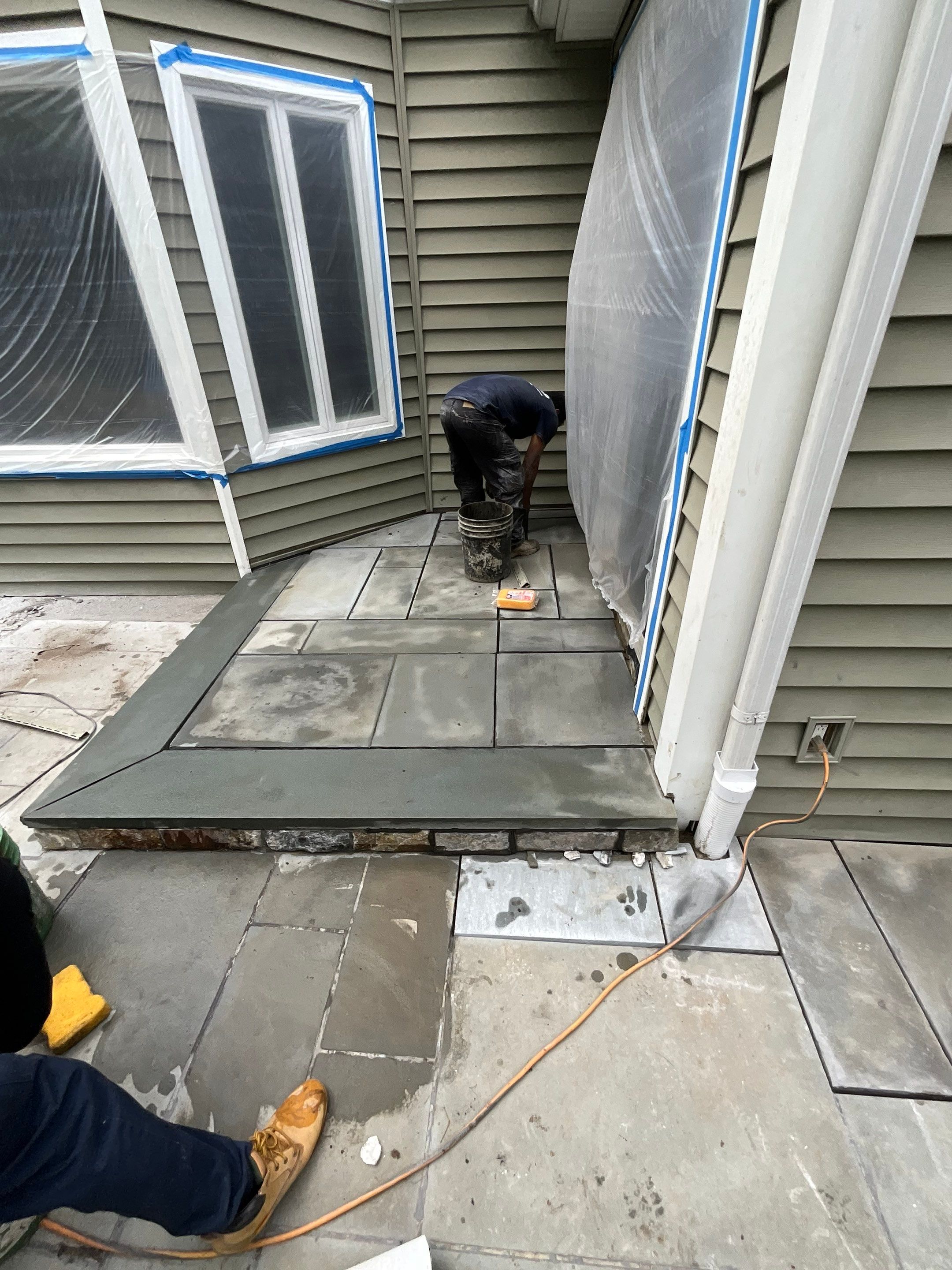 Woods Dr, Roslyn, NY 11576 by A.M. Shield Waterproofing, Corp.