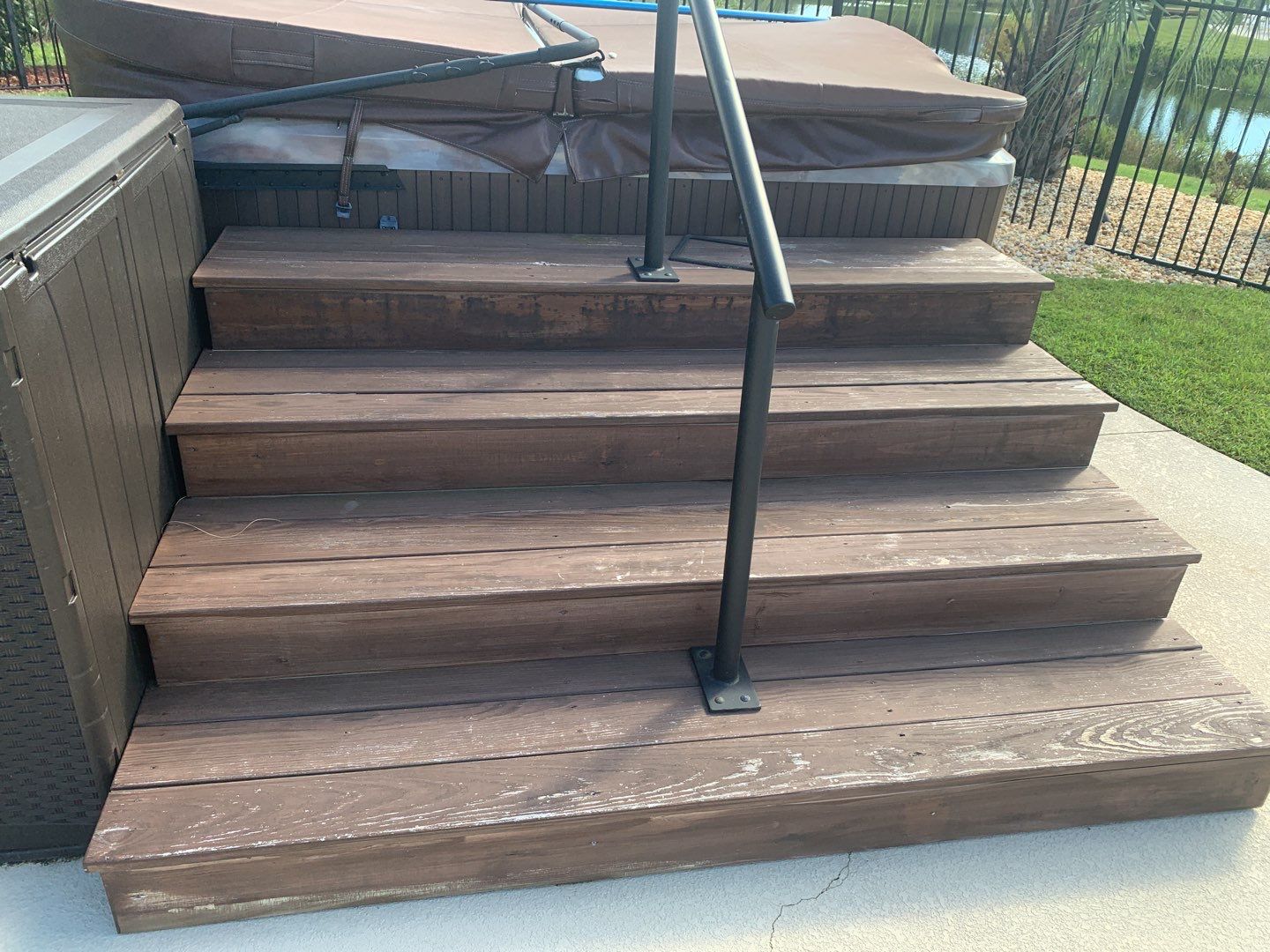 Dock using Wood Sealant by DuraSeal