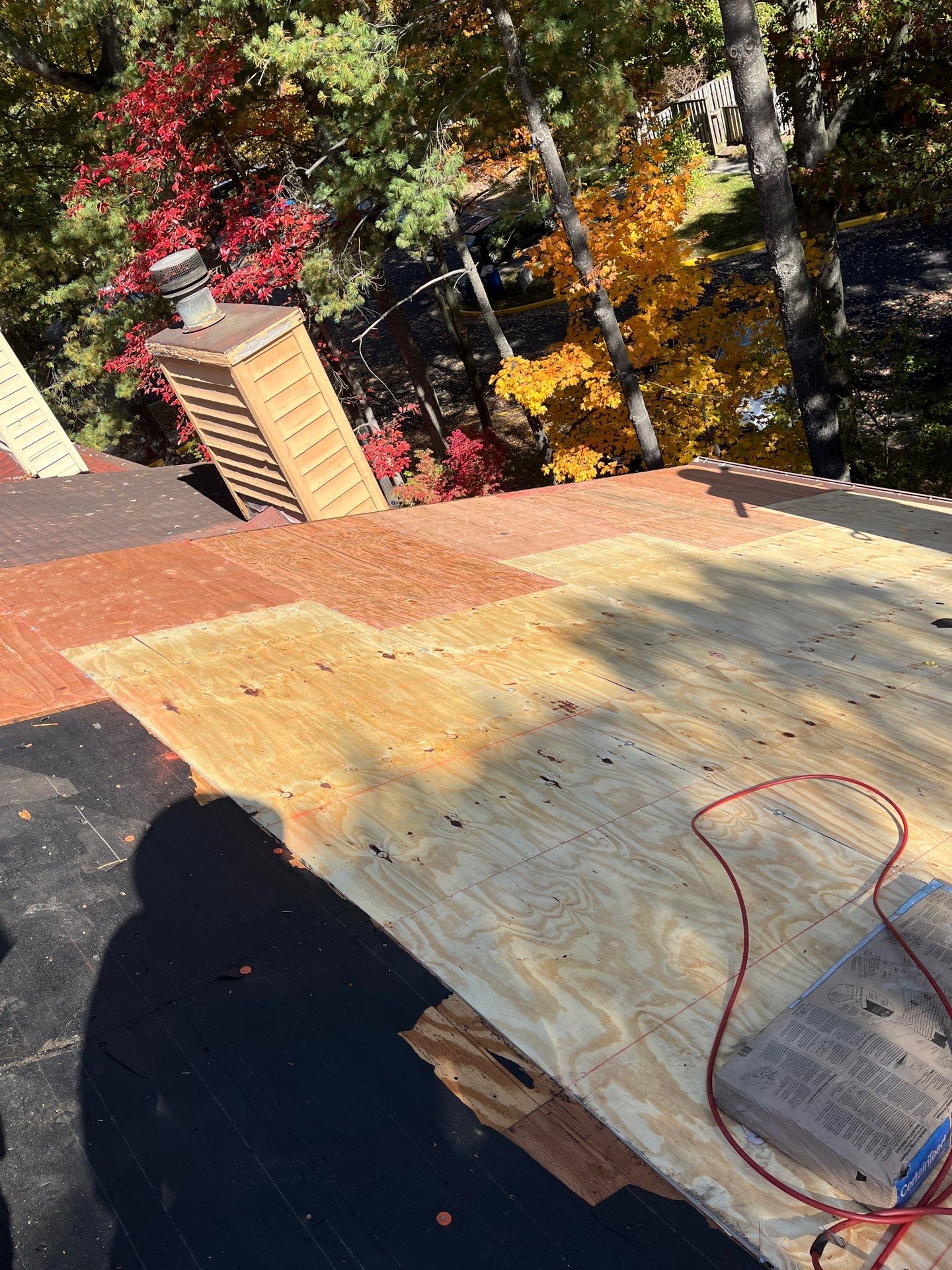 Reston: Residential Roof Replacement with CertainTeed Landmark Pro Designer Shingles in Max Def Red Oak by RM Banning, Inc.