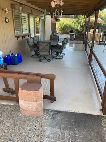 Concrete Coating using Resinwerks by Crash of Rhinos Painting & Garage Floors