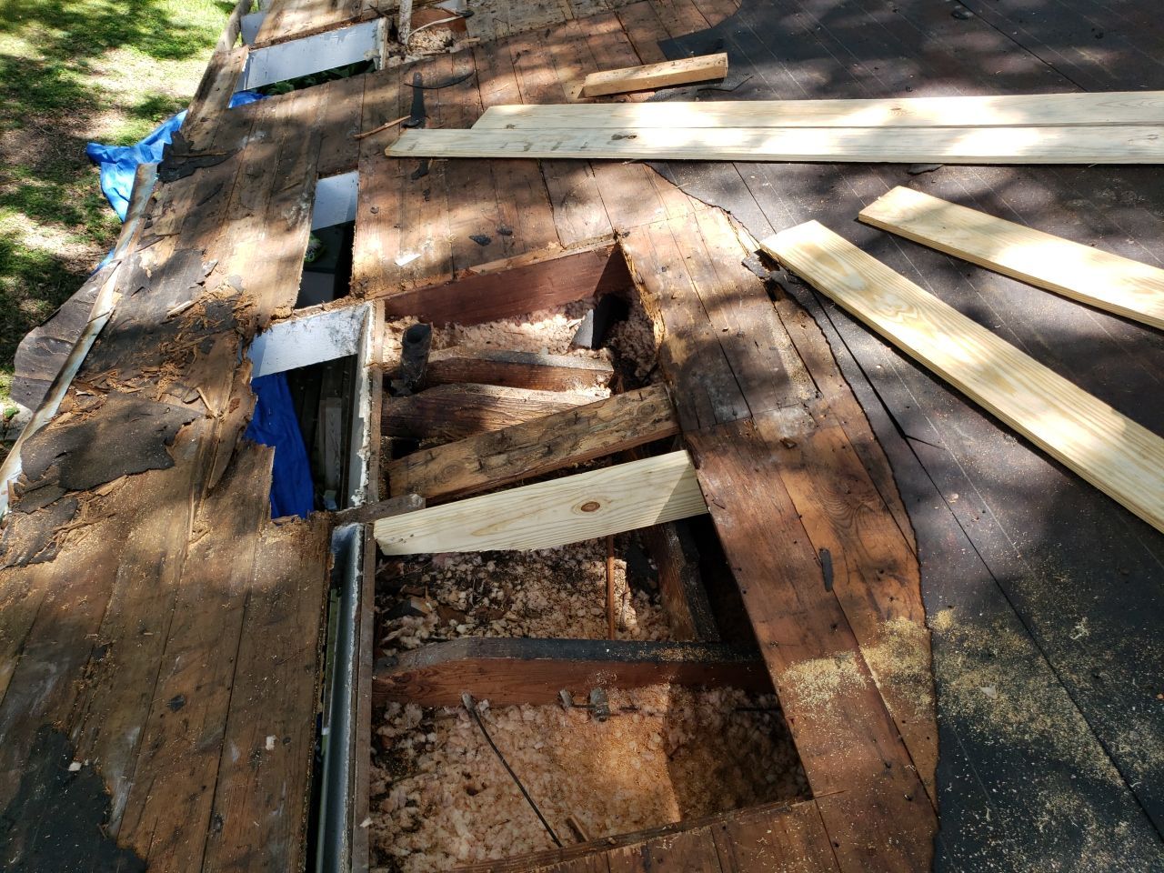 Residential Roofing Repair using Roof Replacement by American Roofing & Construction LLC