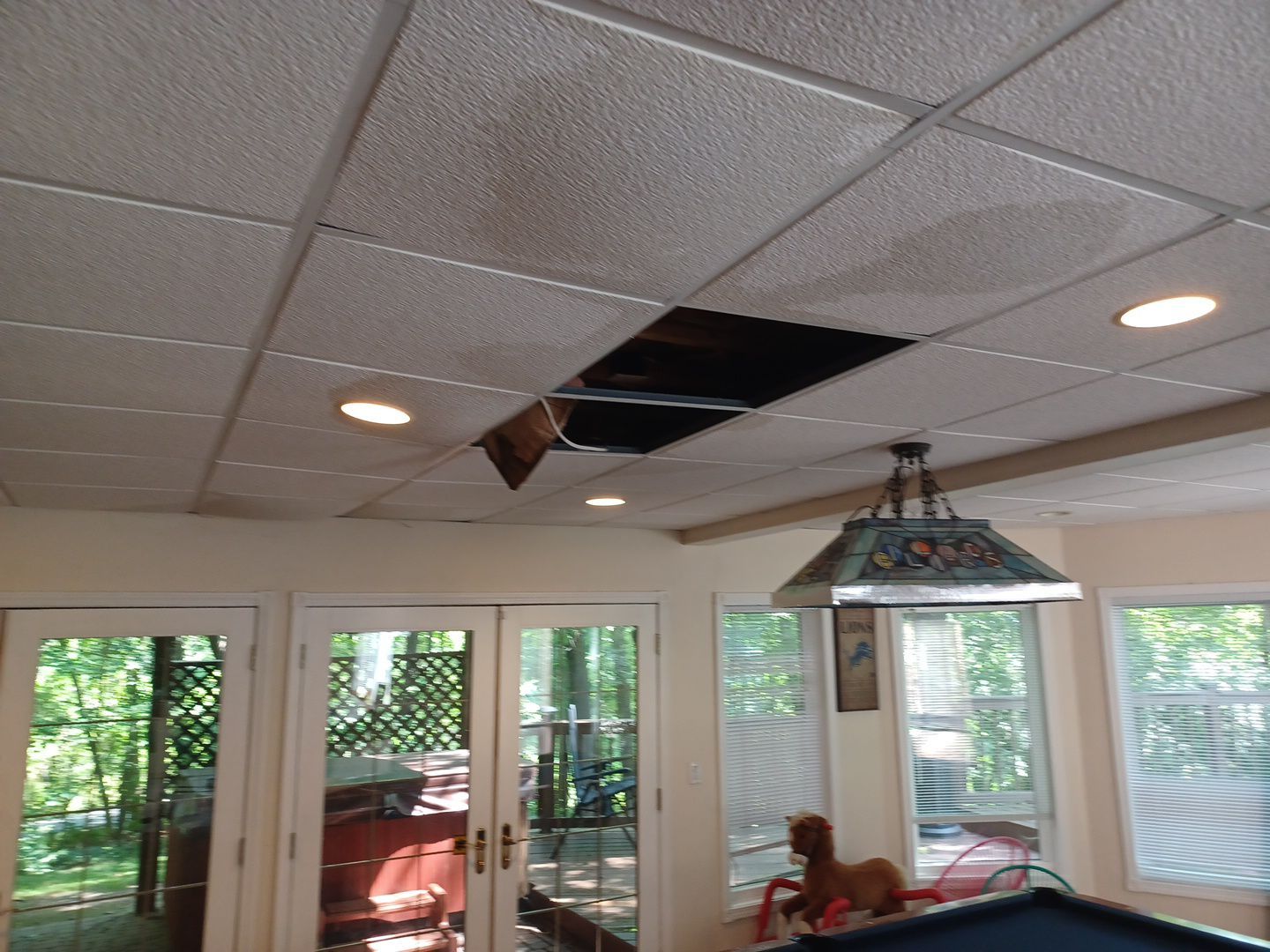 Project in Village of Clarkston by EzDry Water Mitigation & Property Restoration