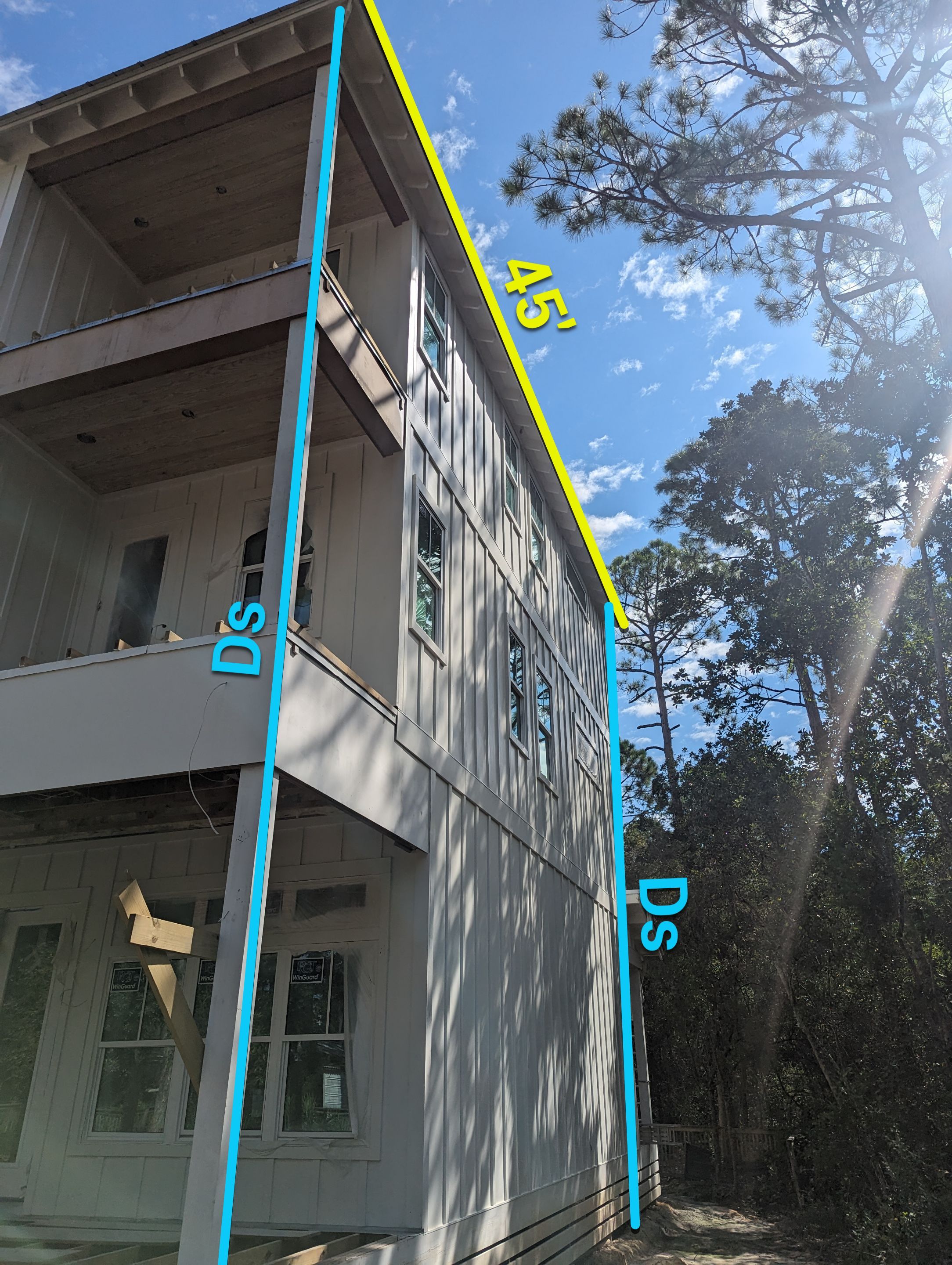 Seamless Aluminum Gutter Installation using 6 Inch Seamless Gutters in Santa Rosa Beach, FL by Gutter Professors