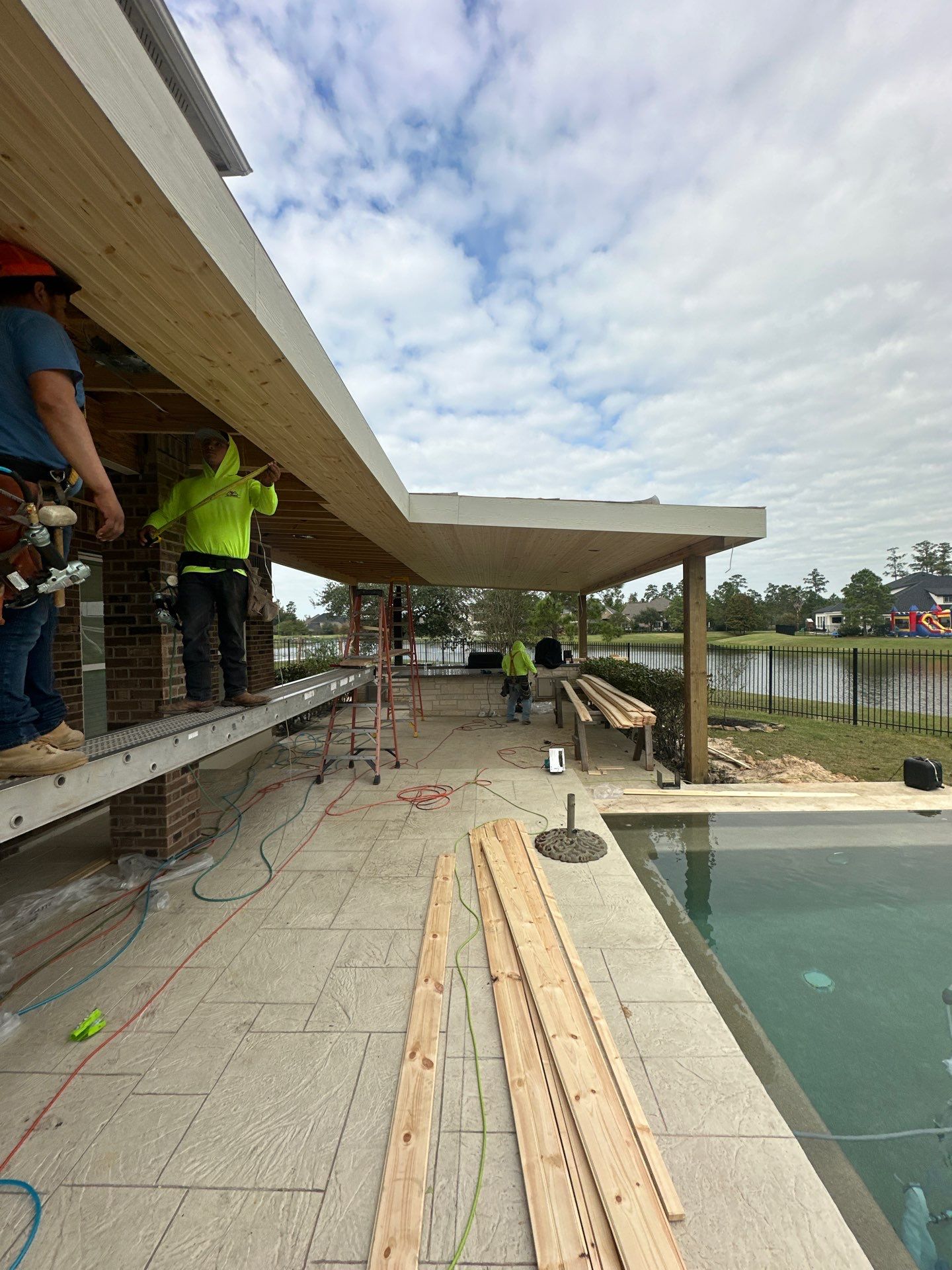 Covered Patio using Sophalx Crew by SophAlx LLC