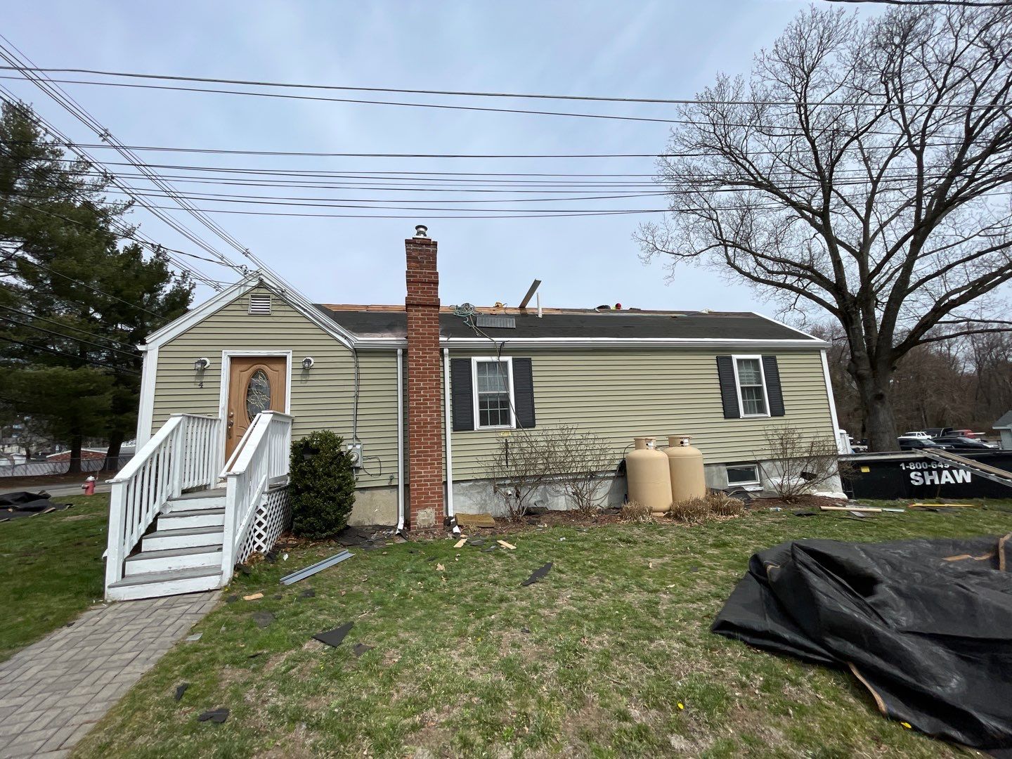 Residential Roofing Installation using GAF Timberline HDZ by Sensible Home Solutions