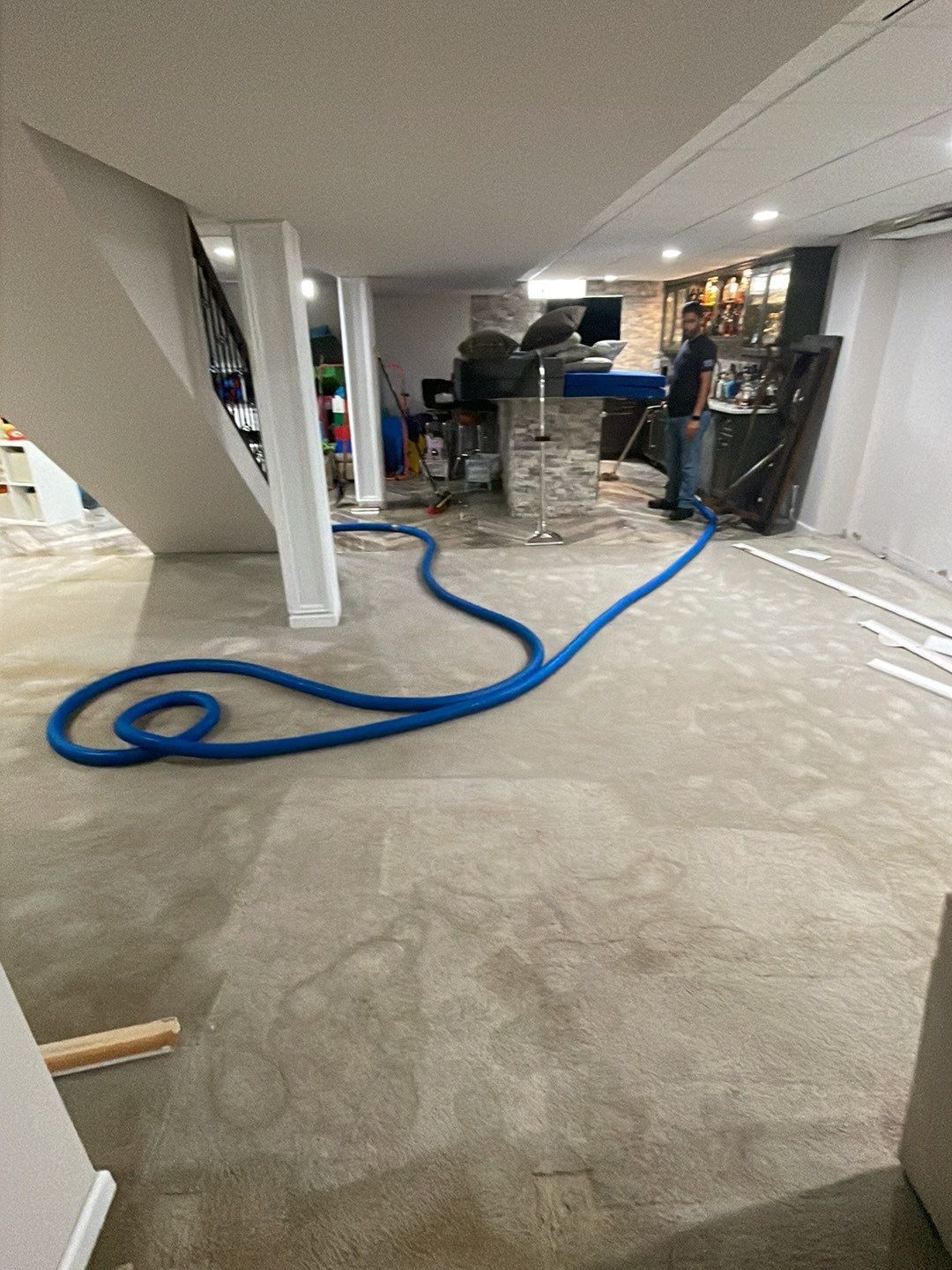 Project in Troy by EzDry Water Mitigation & Property Restoration