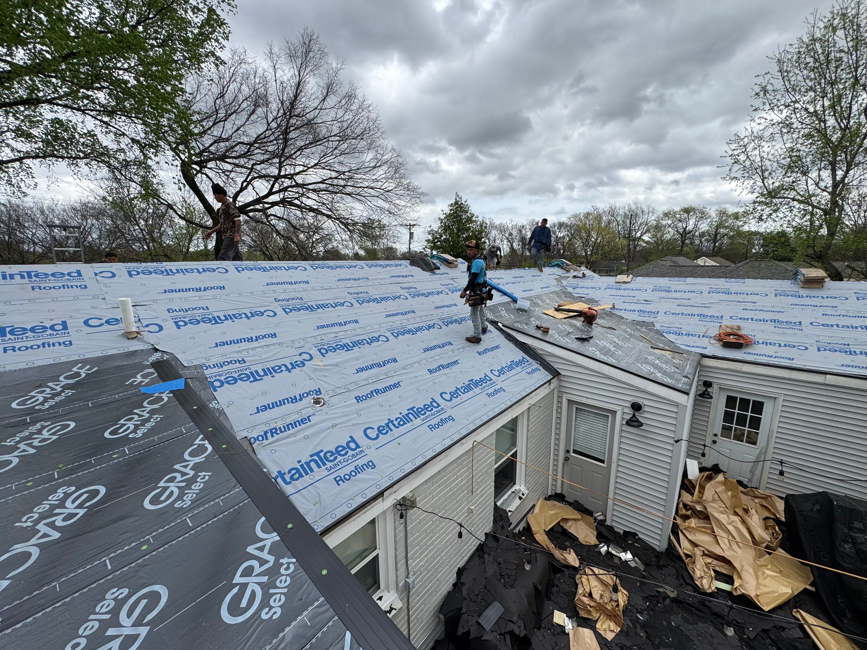 Charcoal Black Re-Roof by Royal House LLC