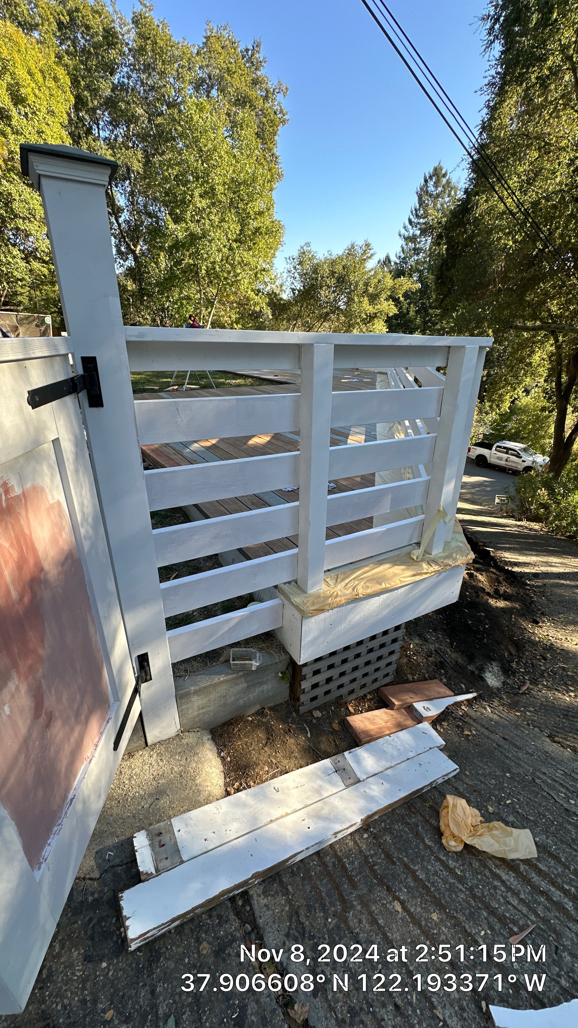 Deck Repaint using Sherwin-Williams by Herrera’s Bay Area Painting inc.
