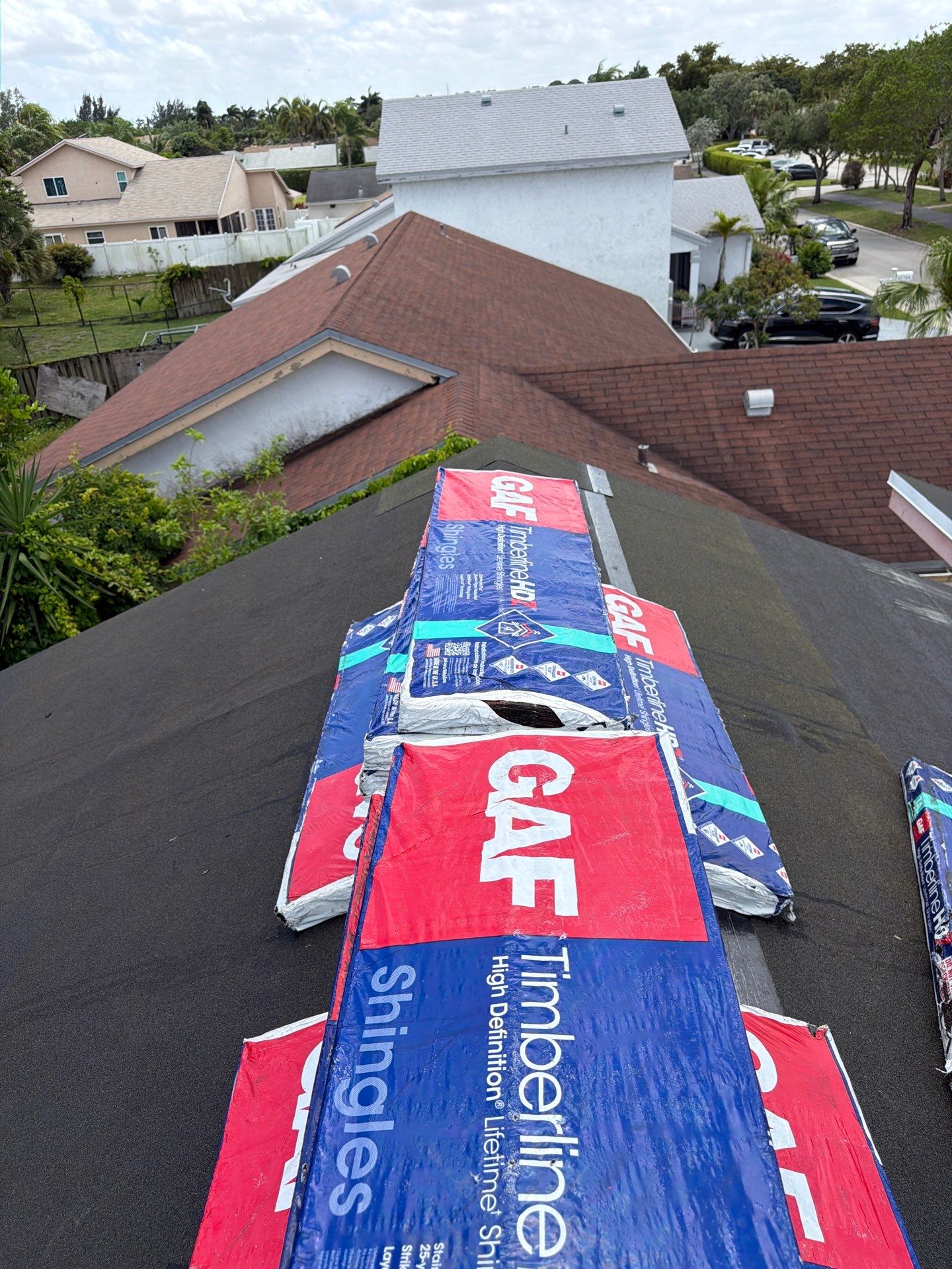 Residential Roofing Installation using GAF by BLUES BROTHERS ROOFING