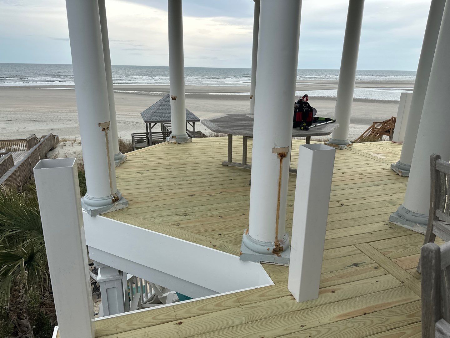 Weathered Deck using Wood Sealant by DuraSeal