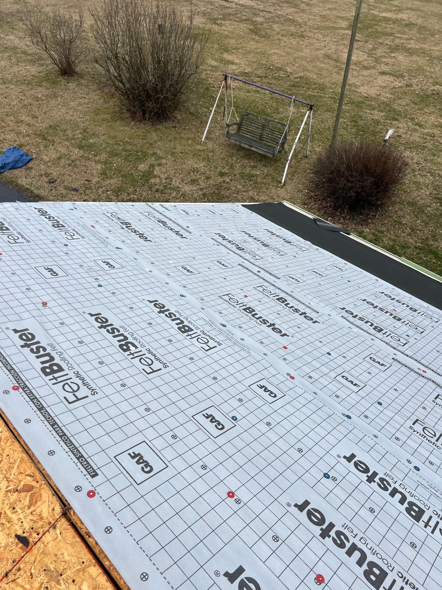 Residential Roofing Installation using Timberline HDZ Shingles - Charcoal by RoofX 