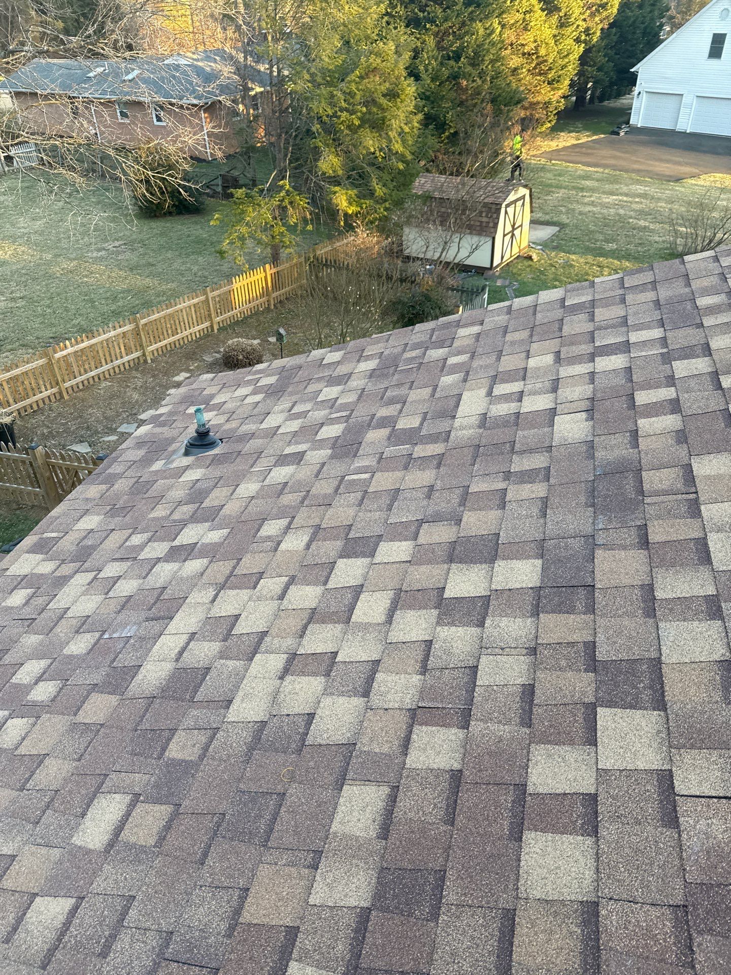 Great Falls: Residential Roof Replacement with CertainTeed Landmark Pro in Max Def Resawn Shake by RM Banning, Inc.