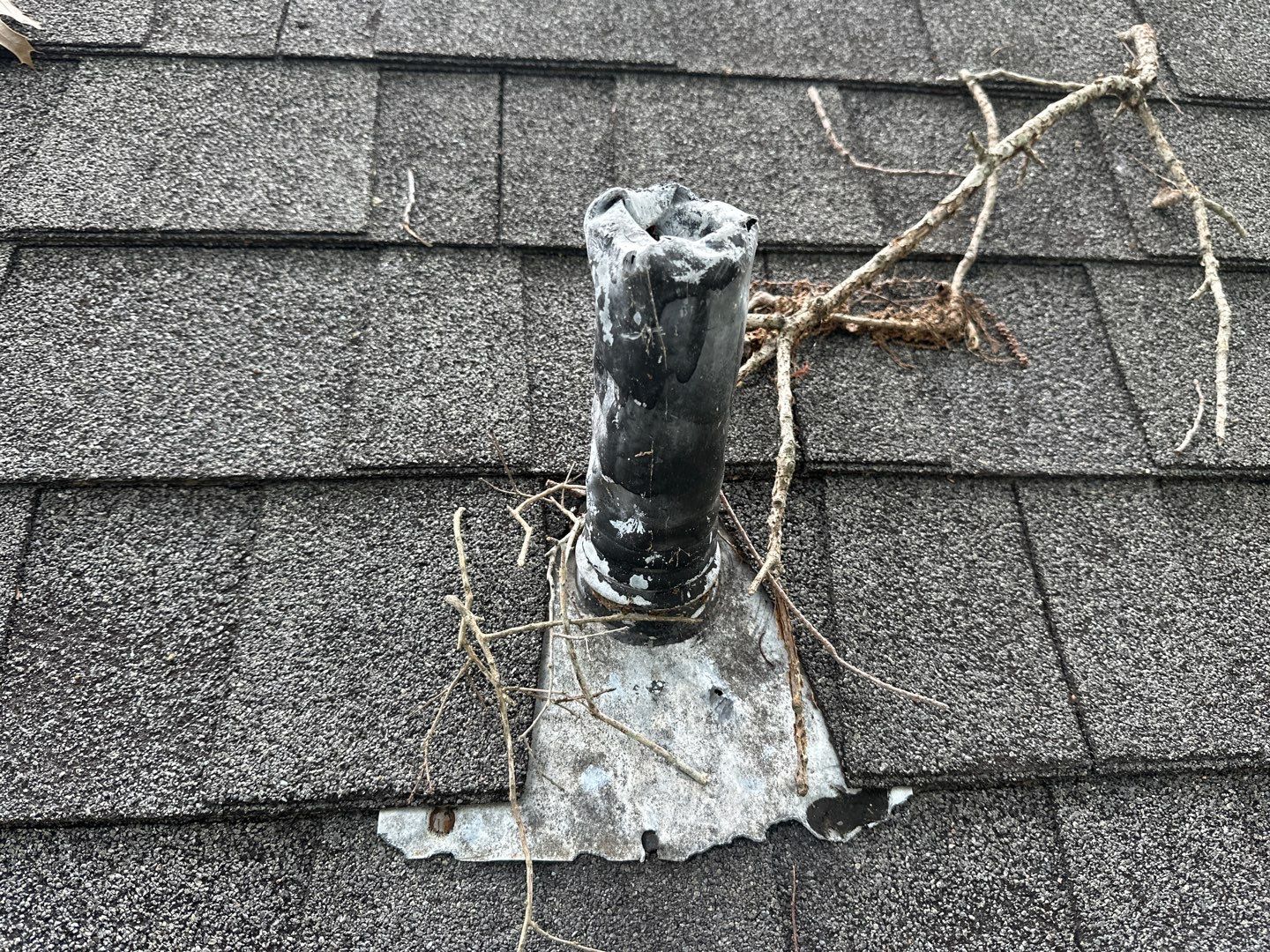 Hail Damage using Owen's Corning Duration (Lifetime) Shingles by Roof Repair Company