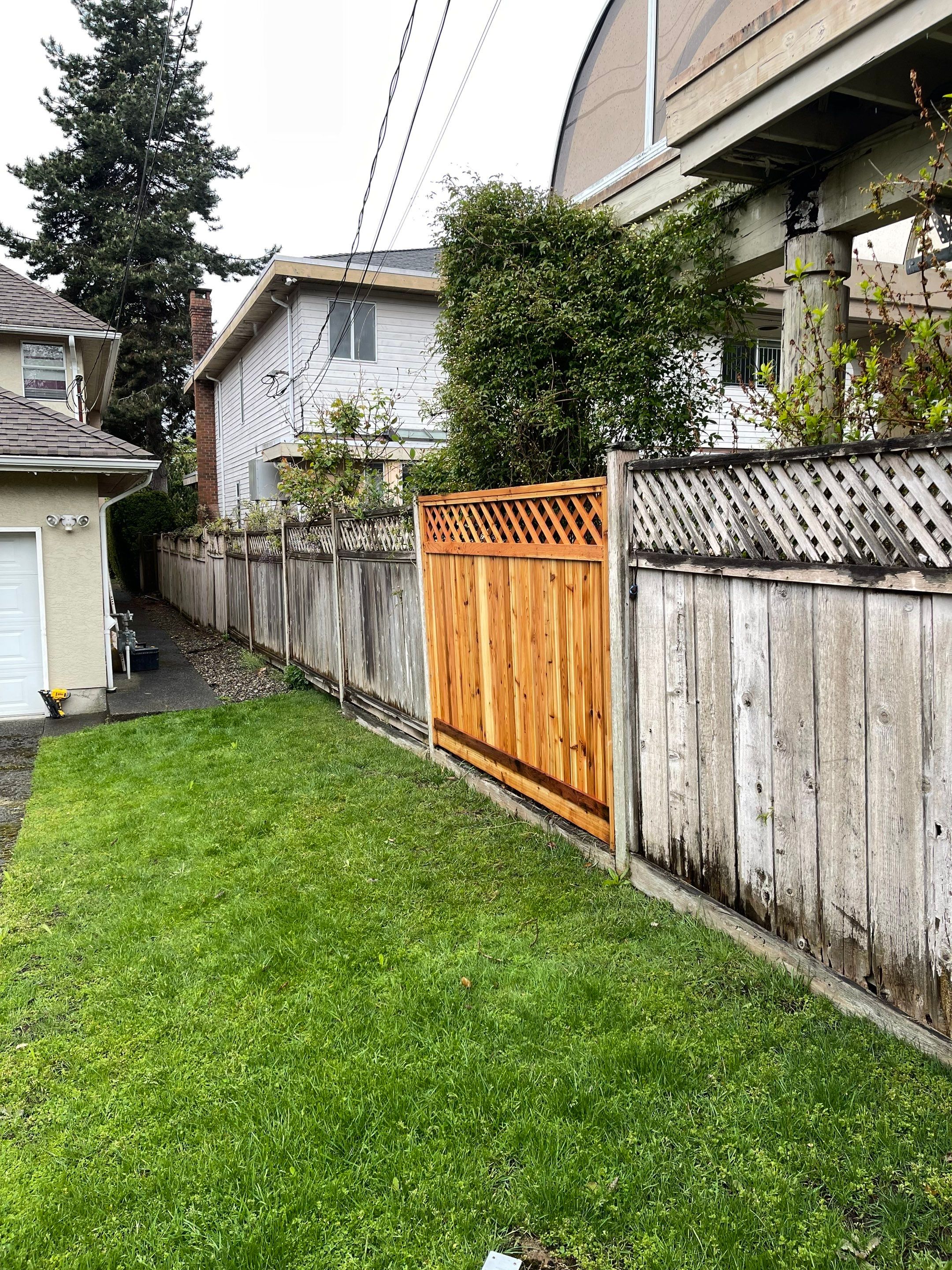 Fence Installation by YVR Construction Group