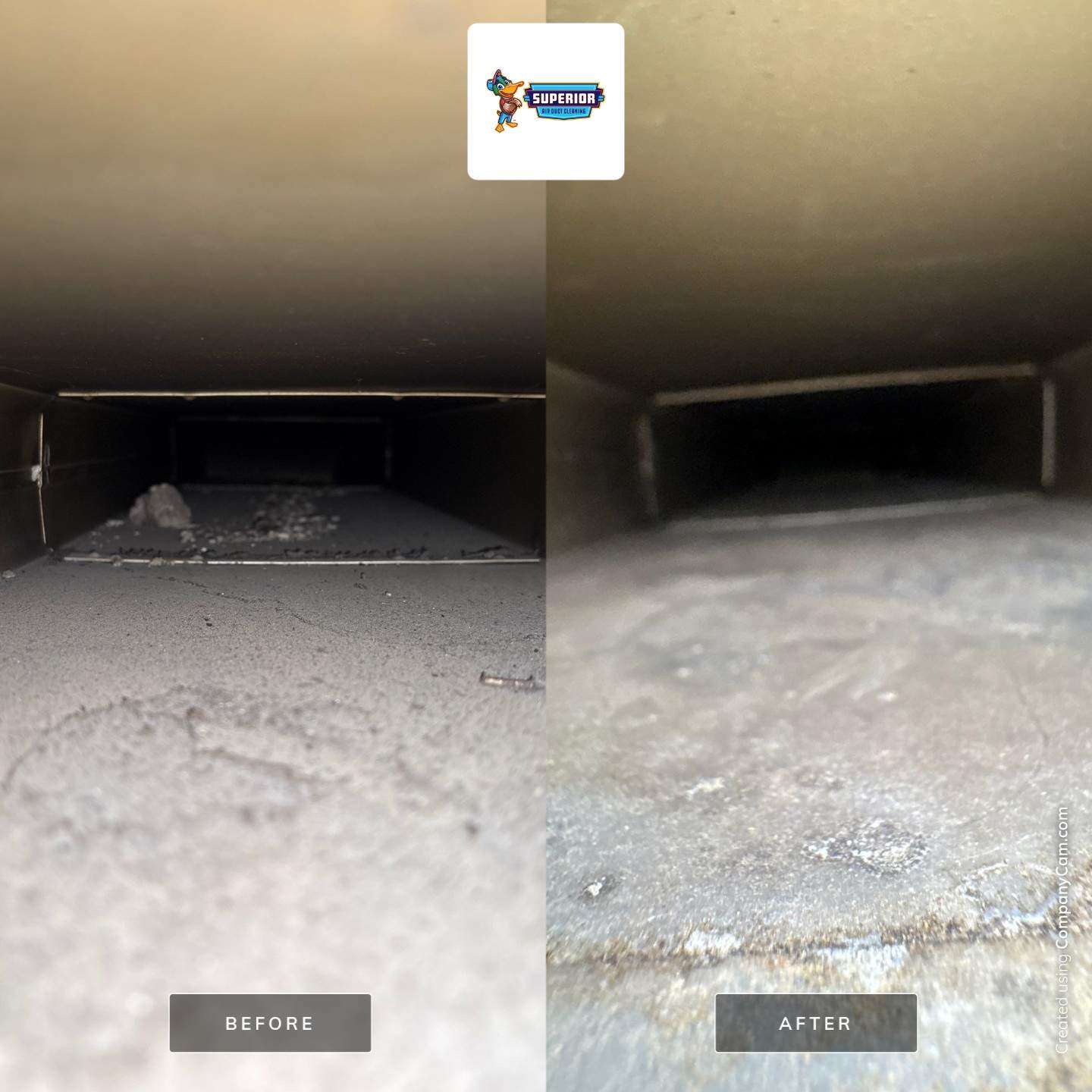 Air Duct Cleaning With a Vacuum Truck in Baden, PA by Superior Air Duct Cleaning