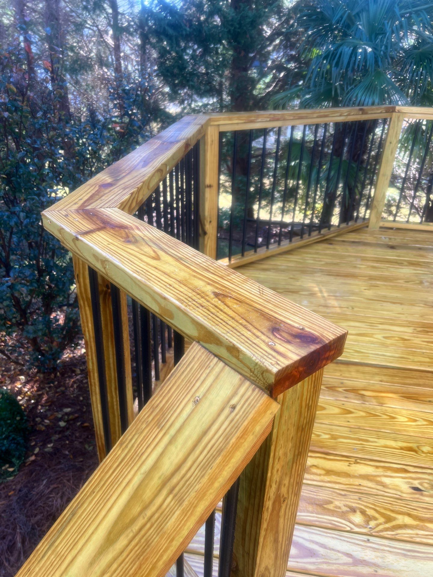 New and Weathered Deck using Wood Sealant by DuraSeal