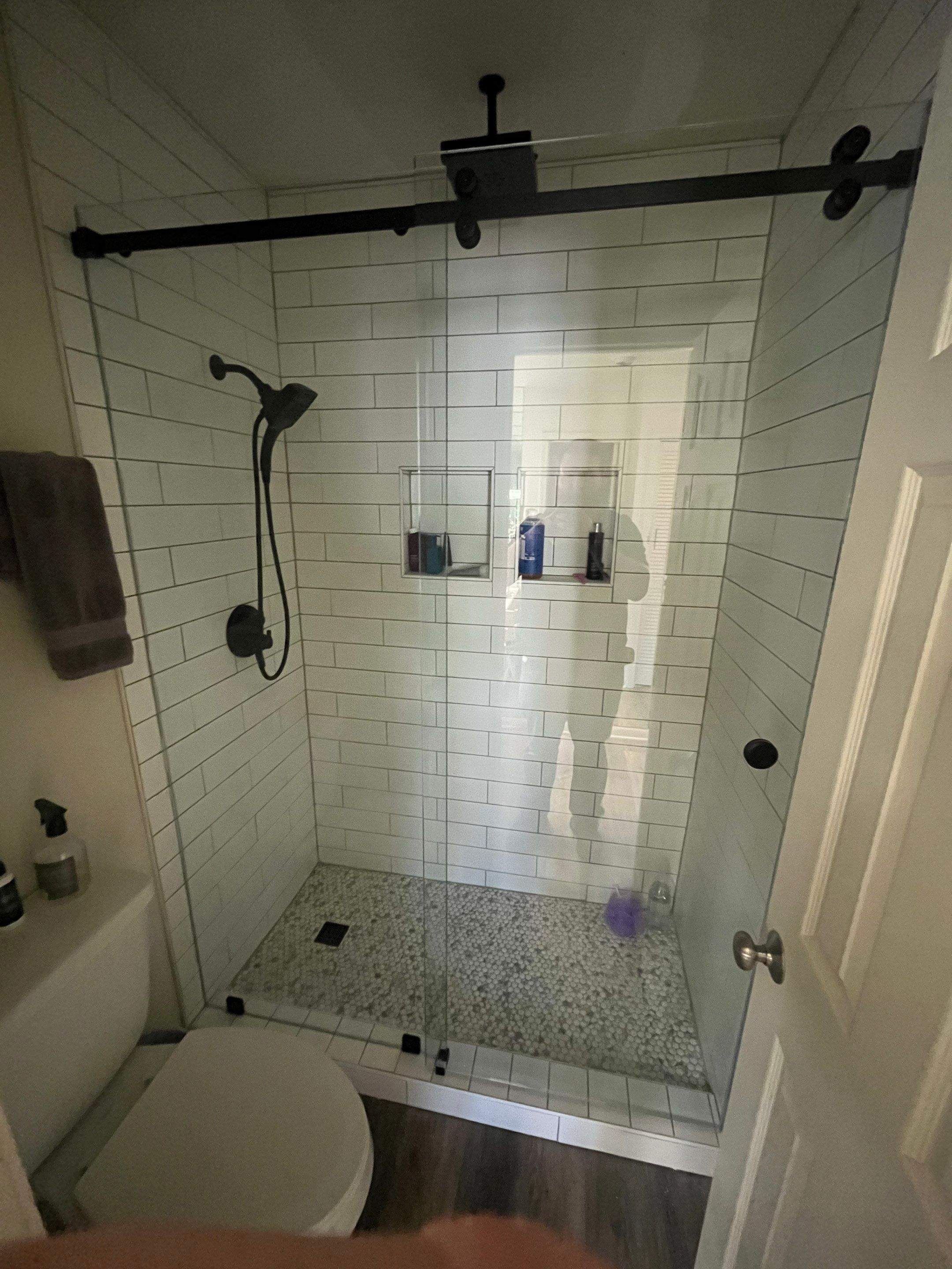 Shower Pictures by Custom Glass Service