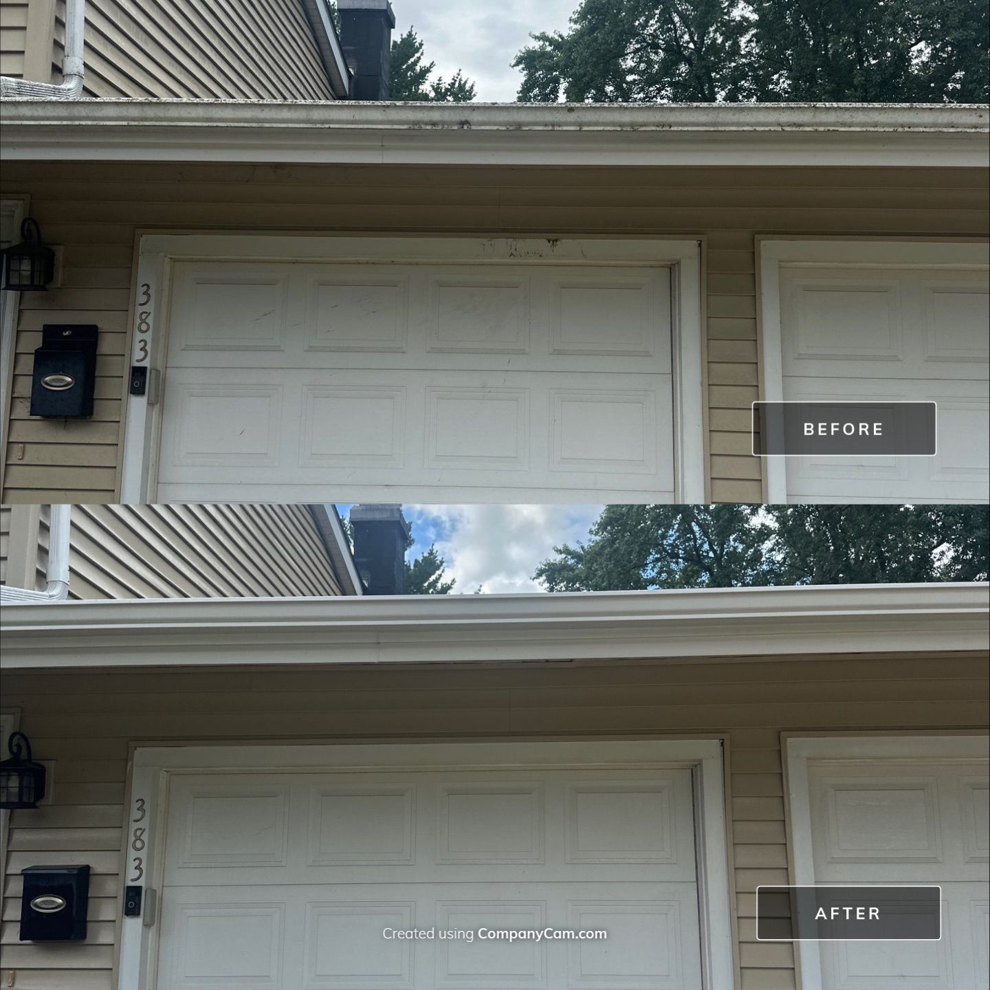 Project in Crystal Lake by Simmons Power & Soft Washing