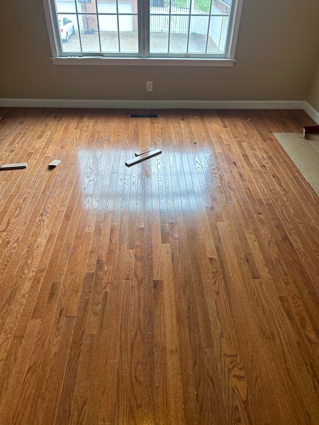 From carpet to prefinished hardwood by Footprints Floors of Nashville