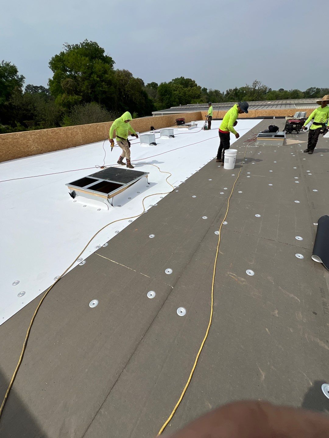 New Build TPO Roof & Metal Wall System – Tyler, TX by All Star Roofing LLC