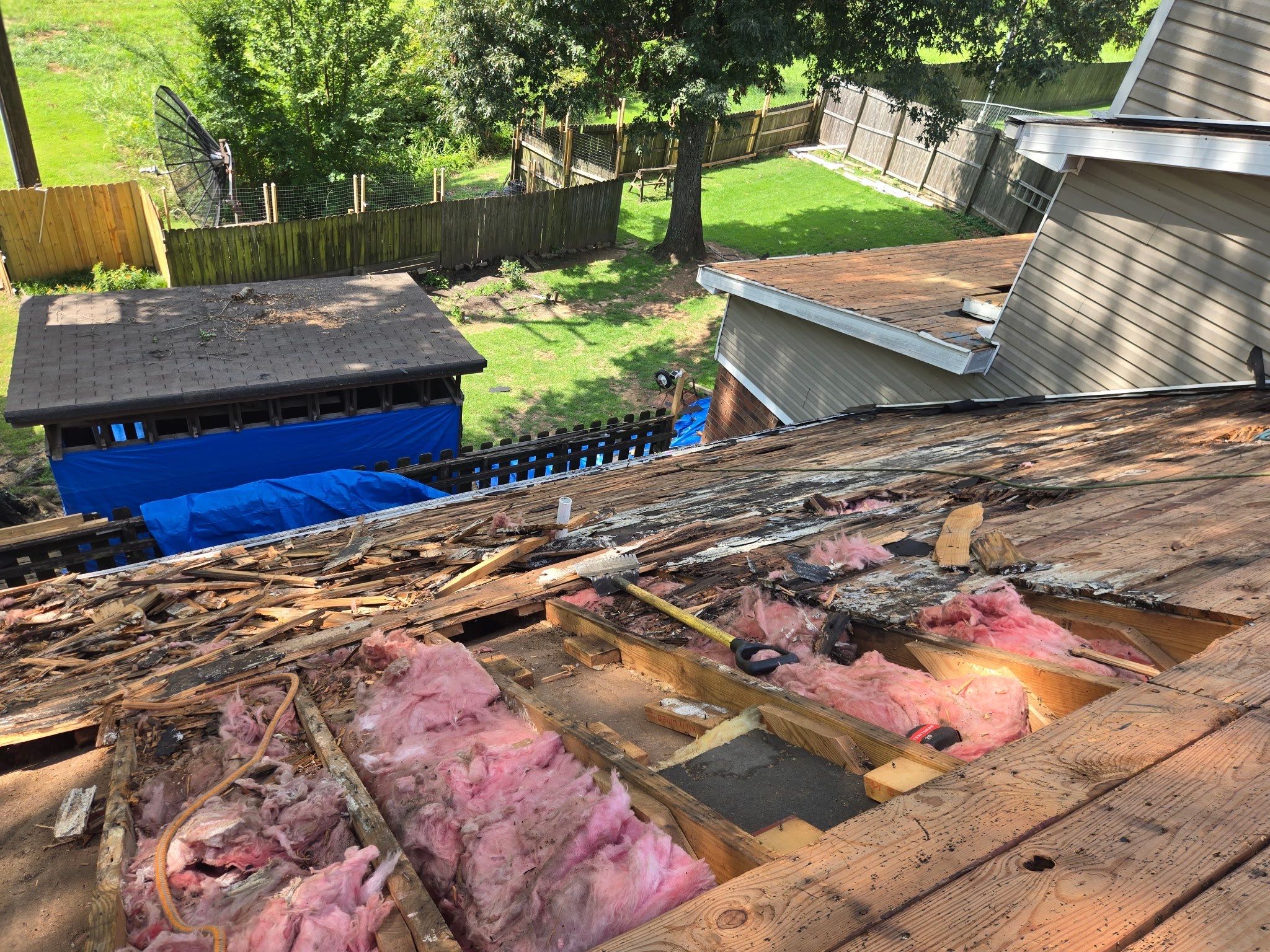 Residential GAF Timberline HDZ Roof Replacement in Cordova, TN by Revival Roofing Services