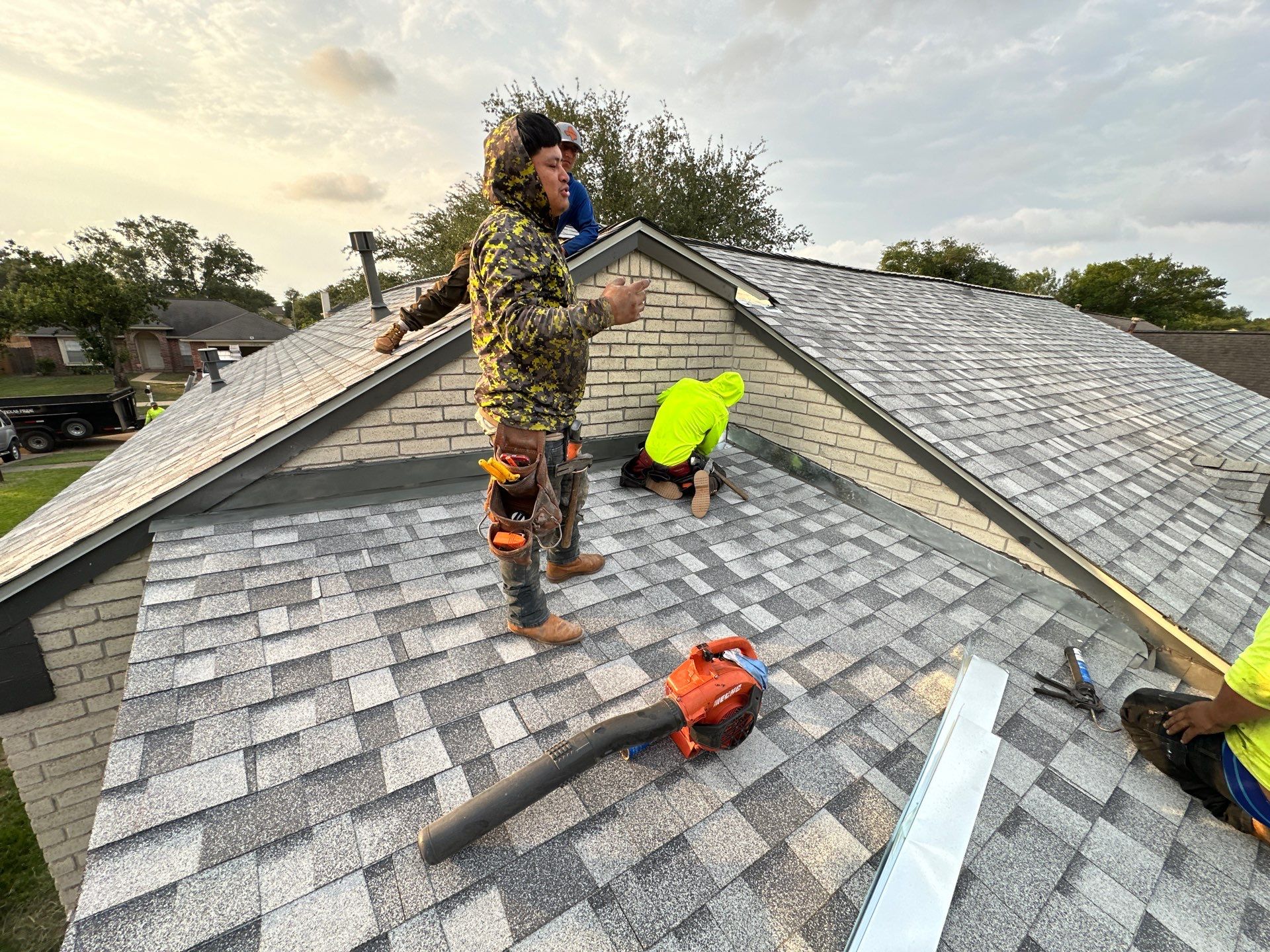 Project in Katy by Motion Roofing