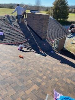Farm roof job by BROCK BUILDERS 