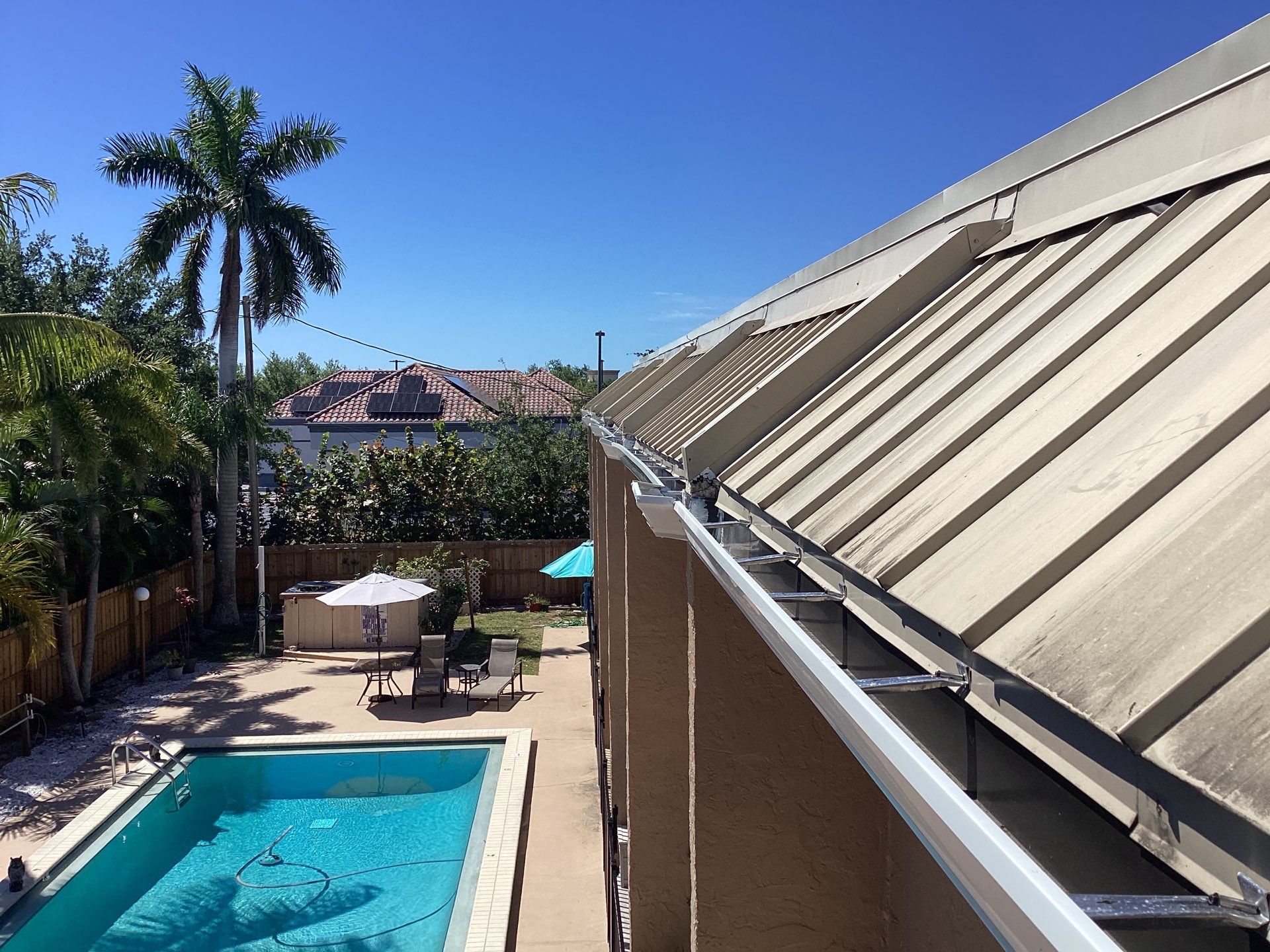 Custom K-Style Gutters Installation in Cape Coral FL by Gutter Professors