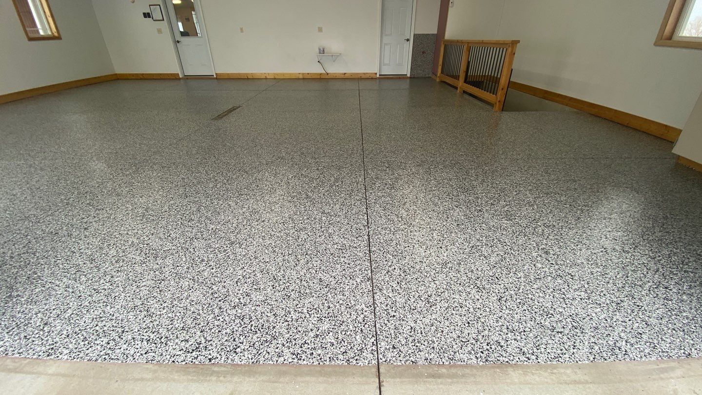 Garage using Domino  by Select Painting, Coatings & Garage Cabinets