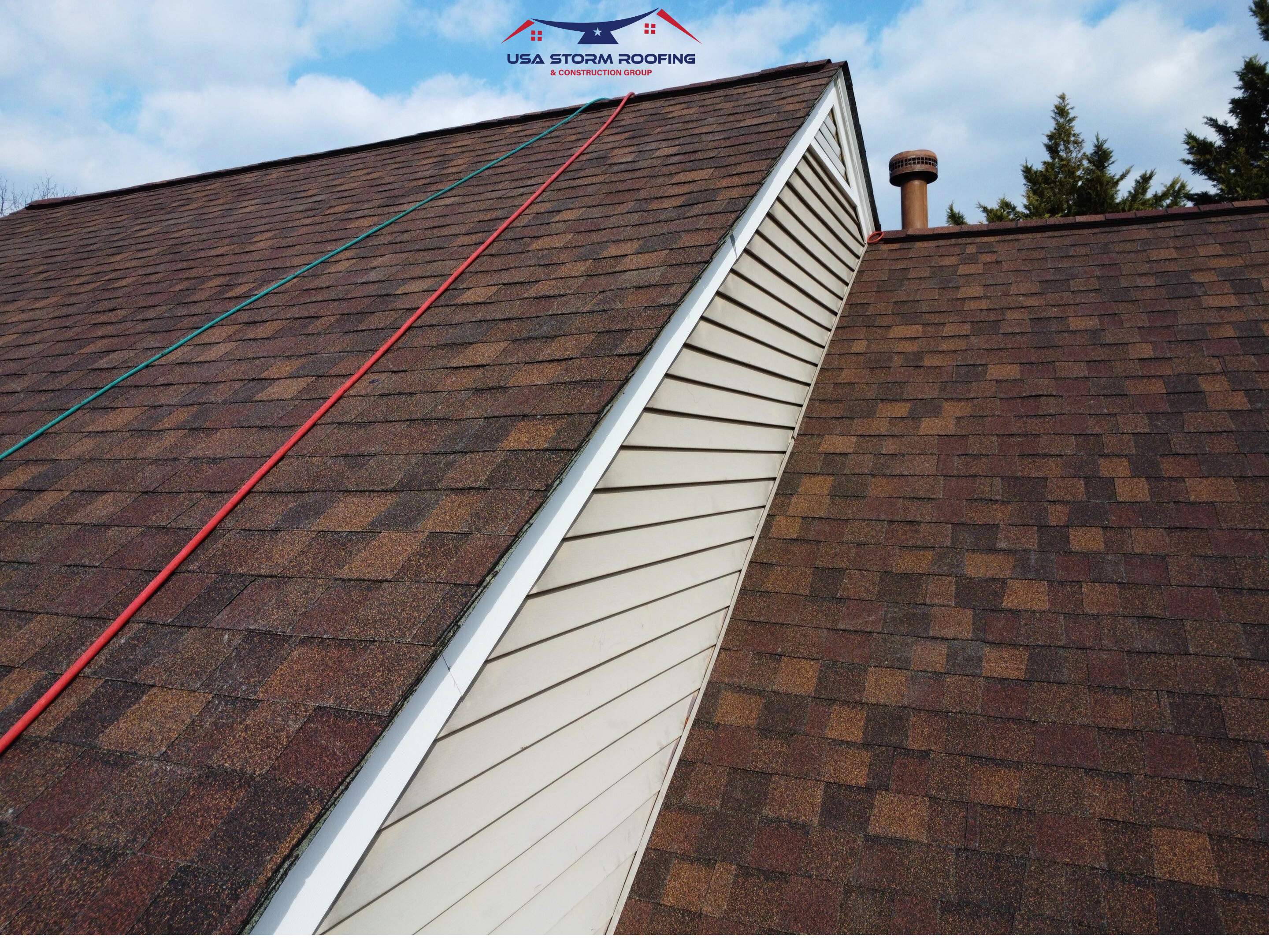 Roof Replacement Project in Centreville by USA Storm Roofing and Construction Group