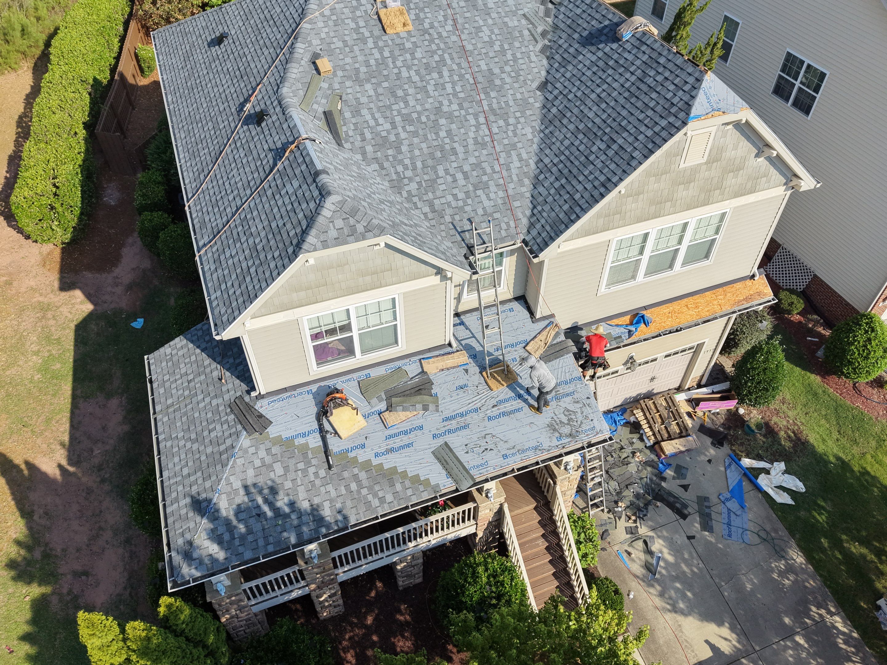 CertainTeed Landmark Pro Shingle Roof Replacement in Morrisville by Prepare The Way Roofing