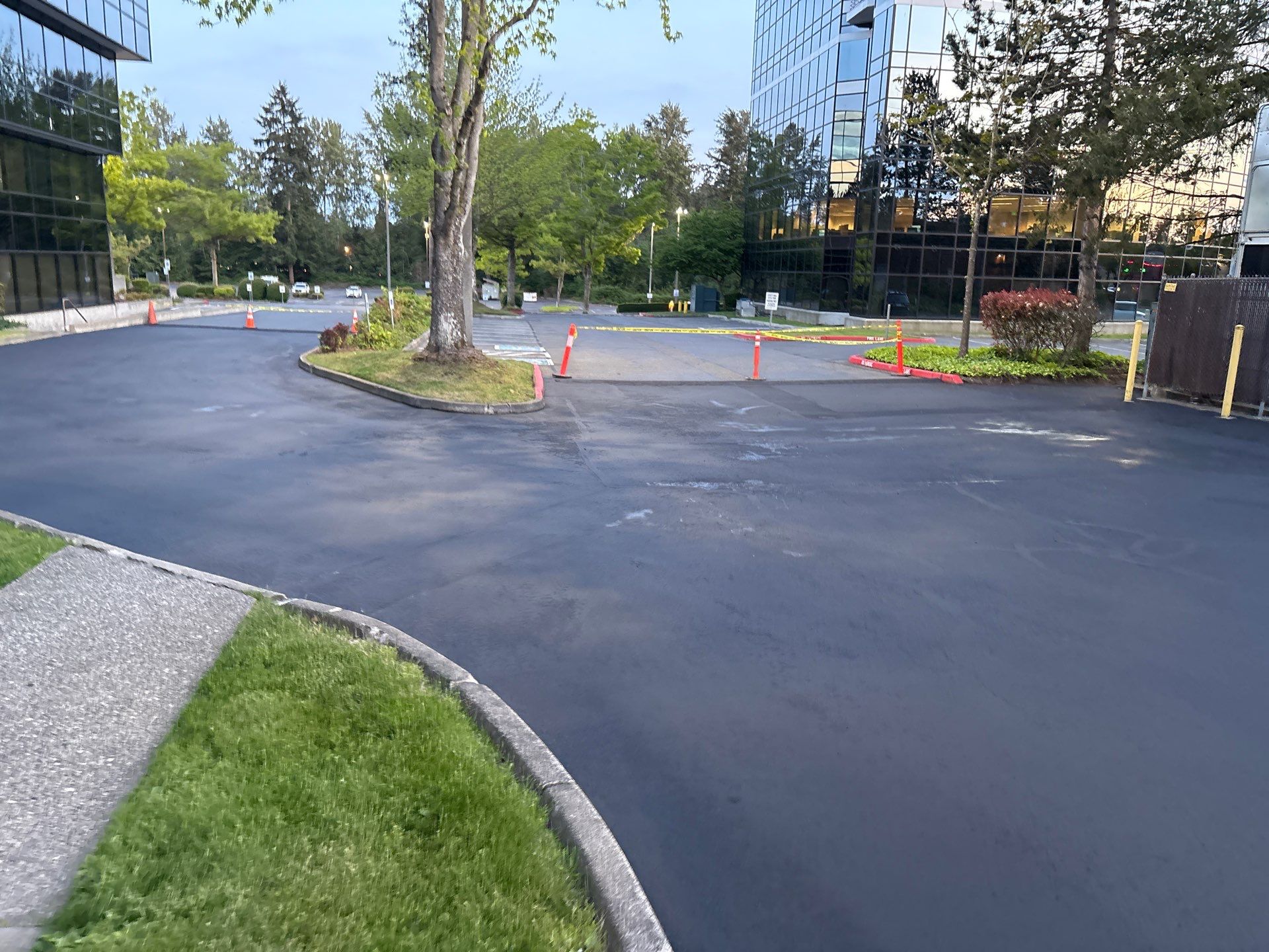 Sealcoat Parking Lot Renovation | Everett  by Jireh Asphalt & Concrete Inc 