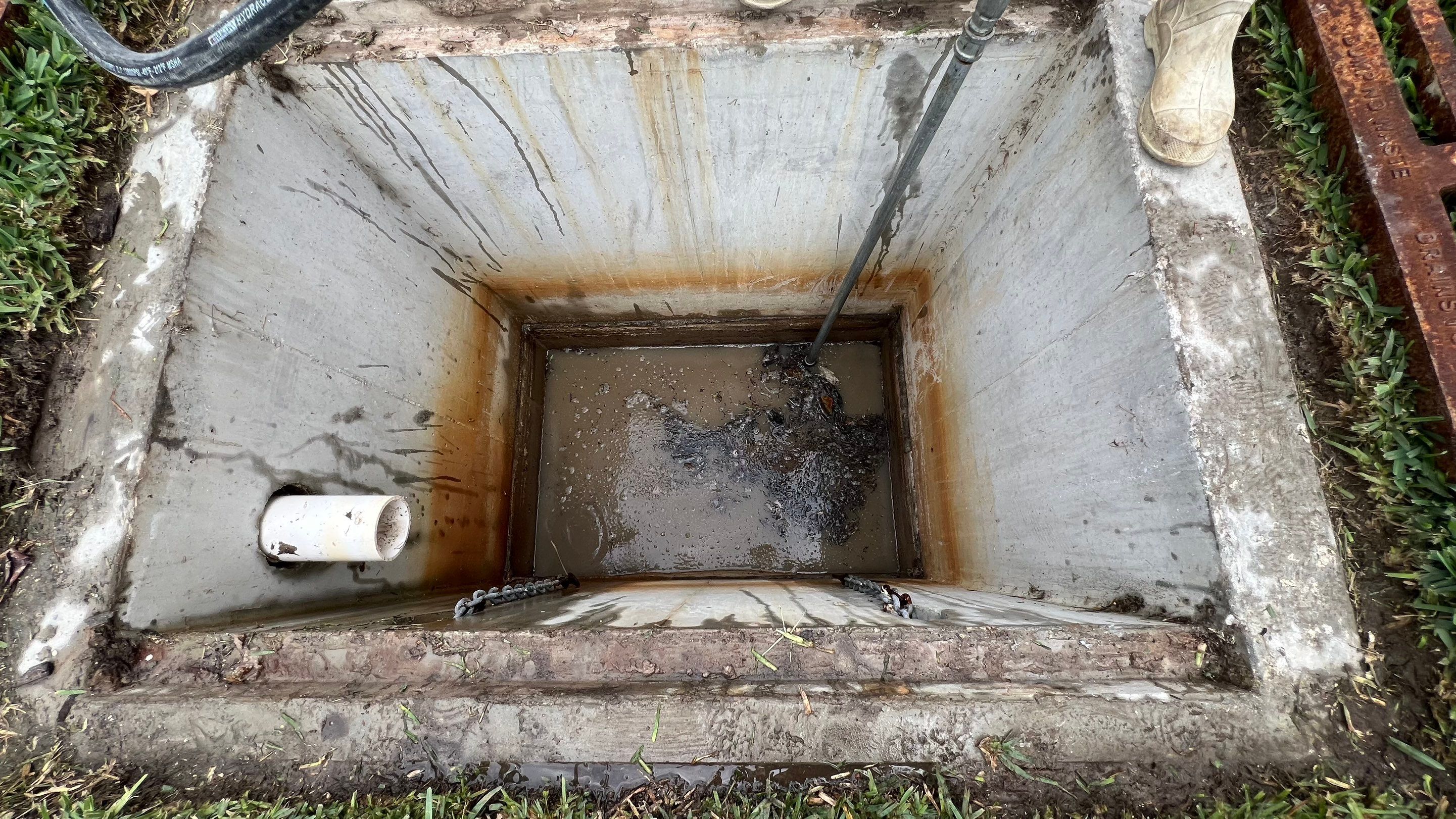 New Construction Apartment Complex Catch Basin Cleaning by APS Power & Water