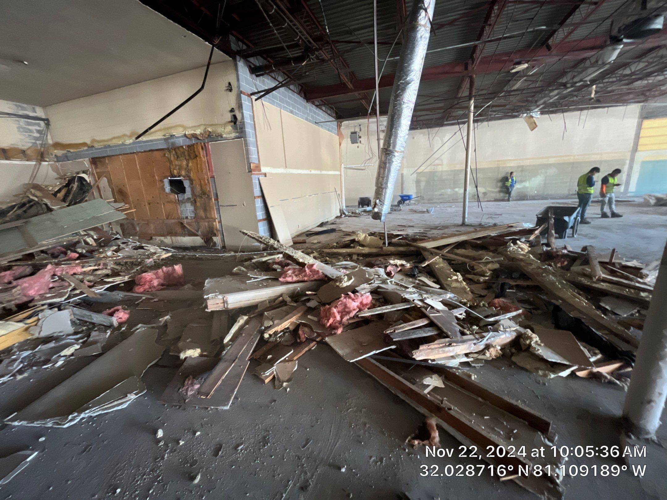 Commercial Interior Selective Demolition by EAS Environmental, LLC.