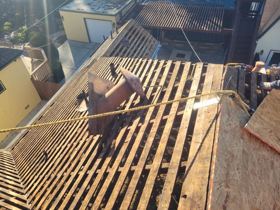 Residential Roofing Installation using Owens Corning Roofing Shingles by Byers Enterprises 
