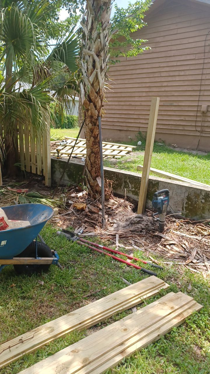 Nokomis, FL 6ft. Tall Treated Wood Shadowbox  by Asap fence and gates, LLC