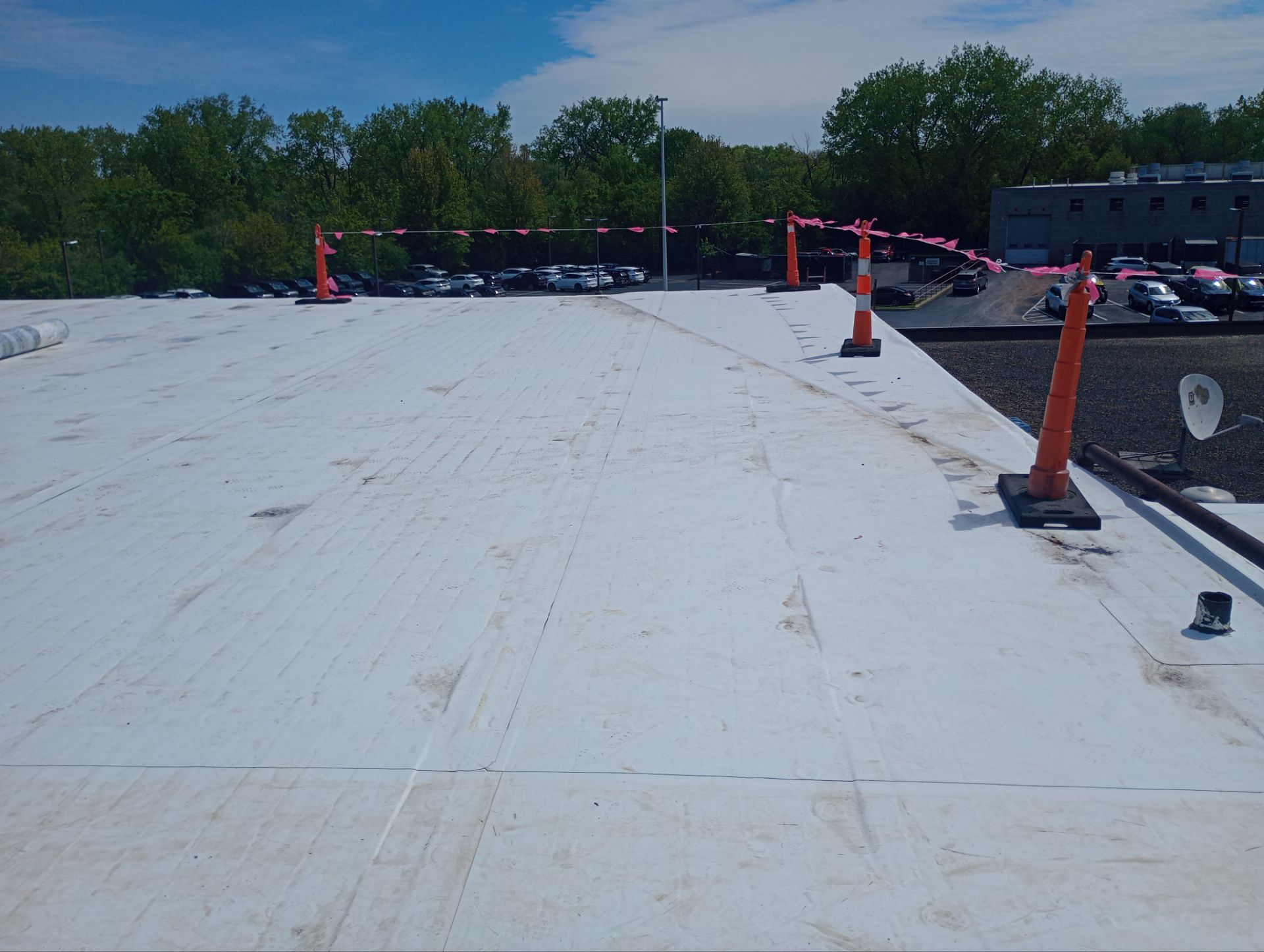 Ford Dealership - Re-Roof by Pink Roofing