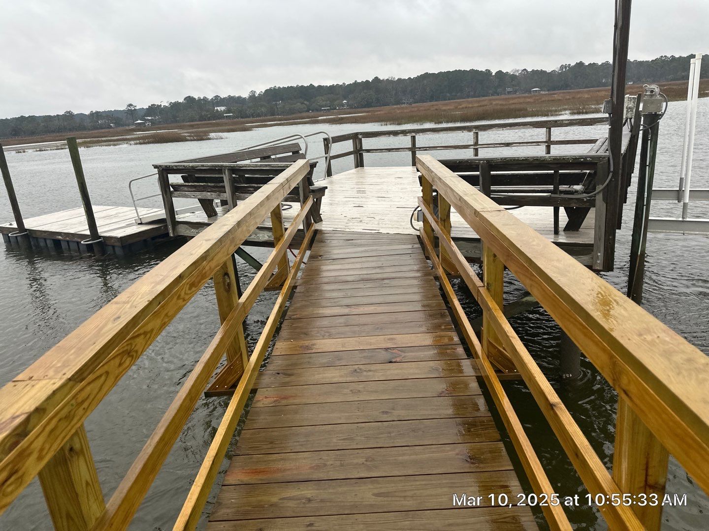 Dock using Wood Sealant by DuraSeal