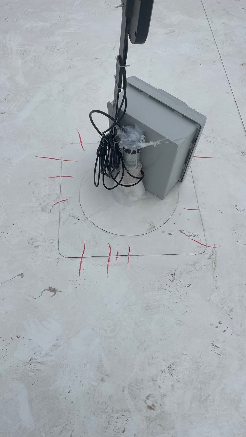 Bio-Life Commercial Roof Replacement using IB Systems PVC by Roof Experts