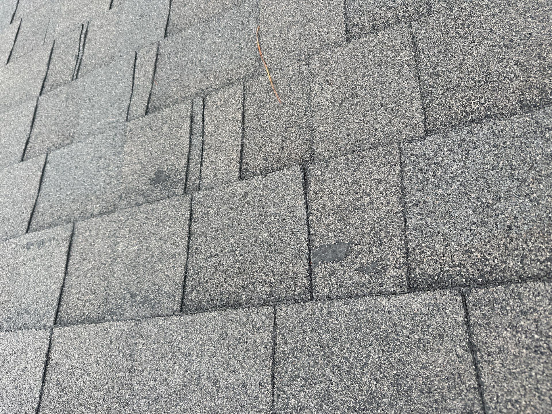 Hail Damage using Owen's Corning Duration (Lifetime) Shingles by Roof Repair Company
