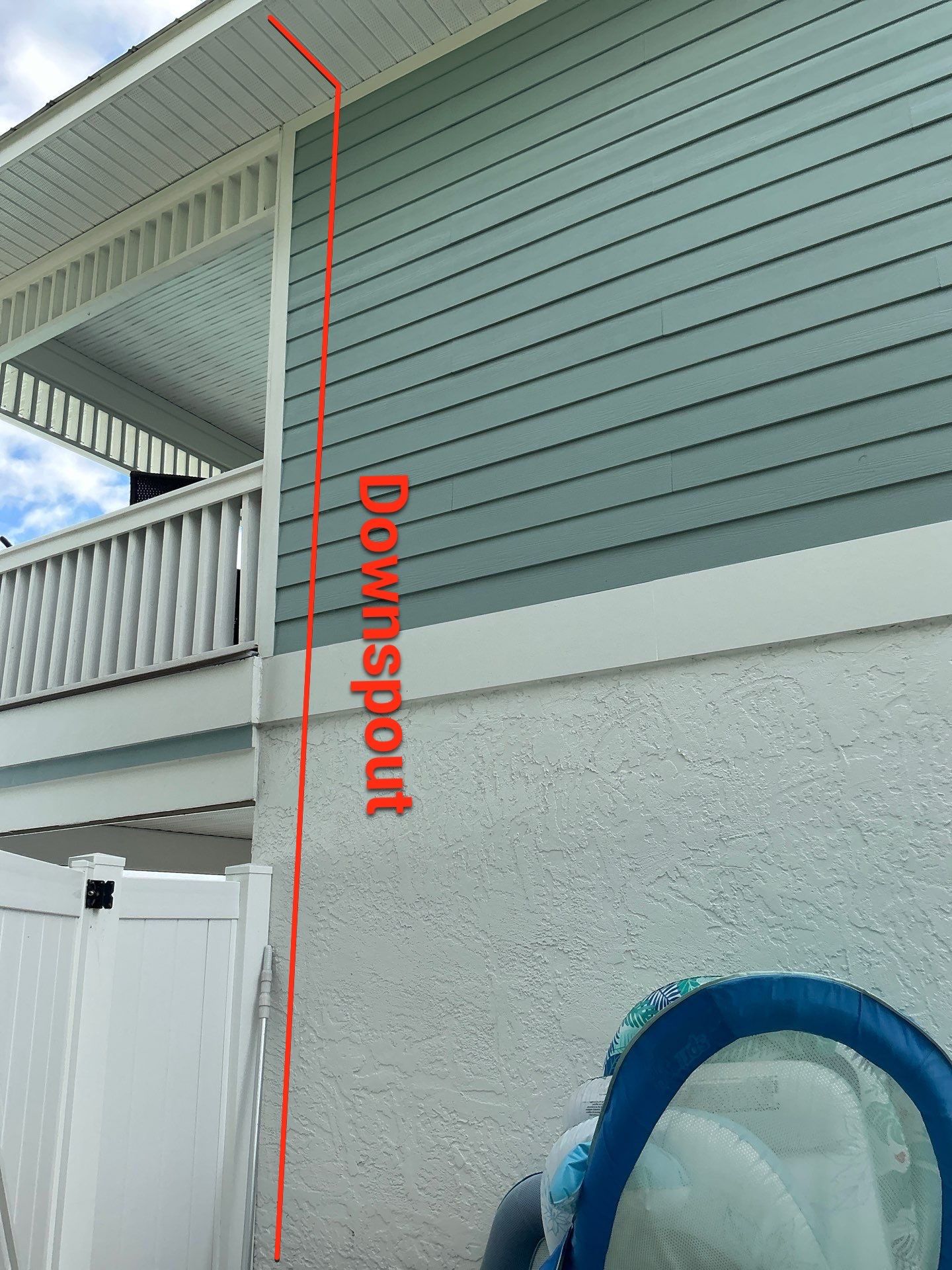 Downspout Installation for Bradenton Homes by Gutter Professors