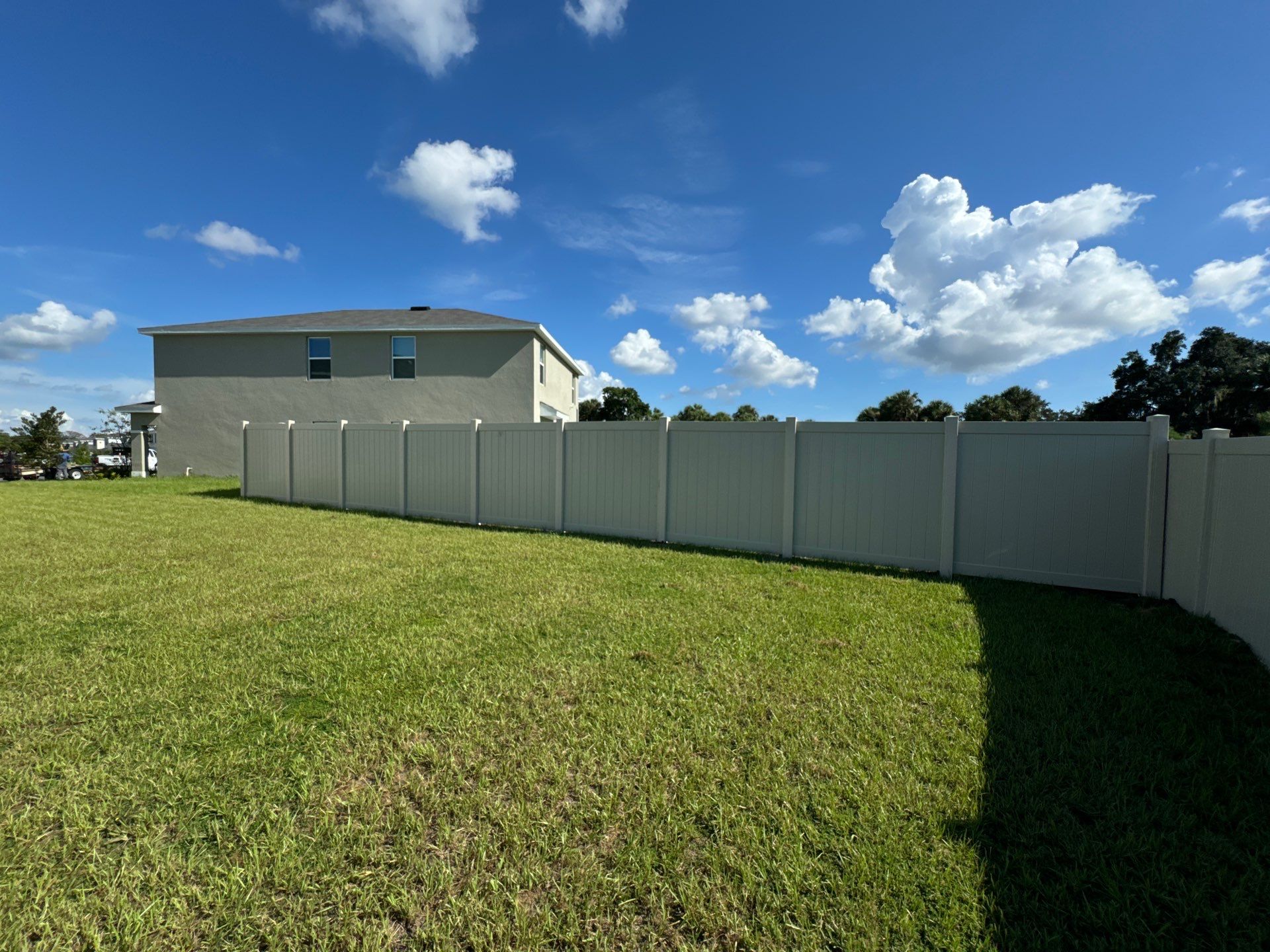 Vinyl Fence Installation using 6Ft White Vinyl Privacy Fence by Asap fence and gates, LLC