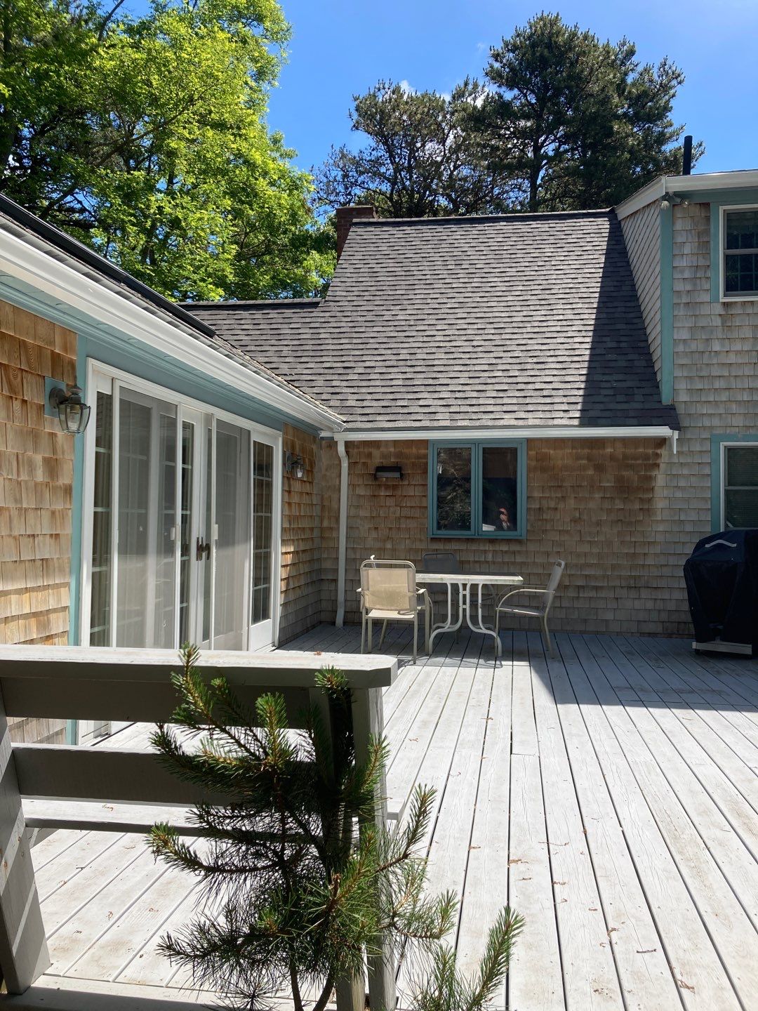 Gutter Installation using 5" Duo Pro K-Style Aluminum Gutter in Eastham, MA by Gutter Pro Enterprises